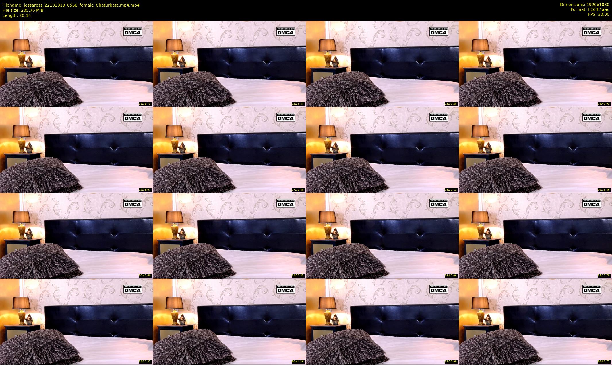 jessaross — 21 minute Chaturbate female cam show recording, 1080p, Oct 22, 2019