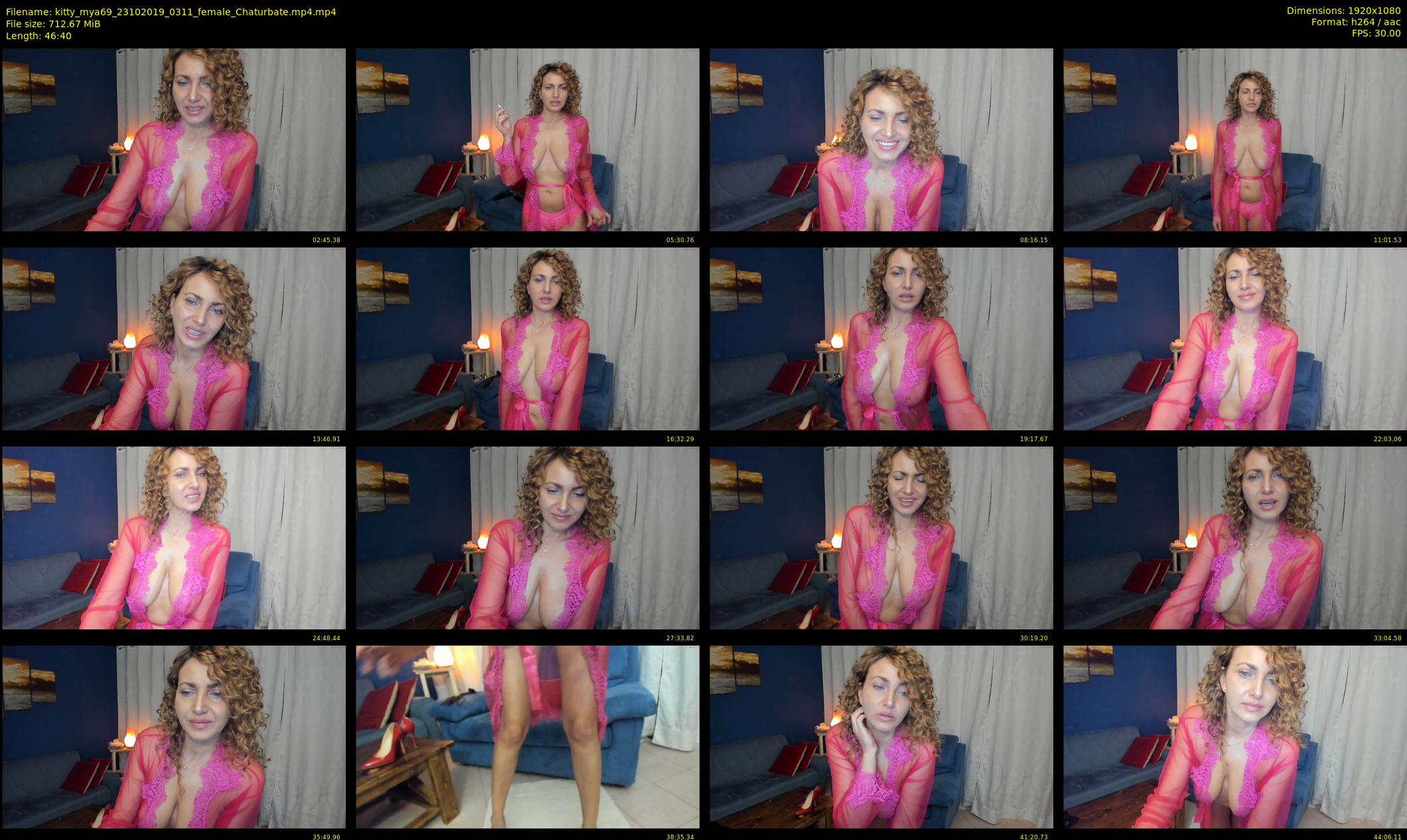 kitty_mya69 — 47 minute Chaturbate female cam show recording, 1080p, Oct 23, 2019