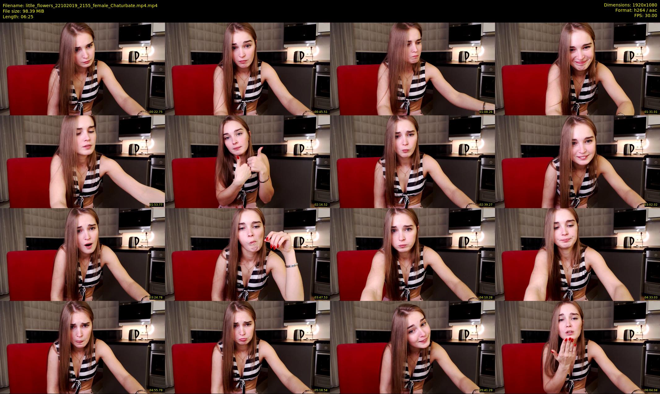 litlle_flowers — 7 minute Chaturbate female cam show recording, 1080p, Oct 22, 2019