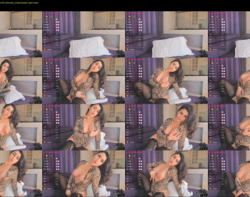 lylas_malika — 15 minute Chaturbate female cam show recording, 4K, Oct 22, 2019