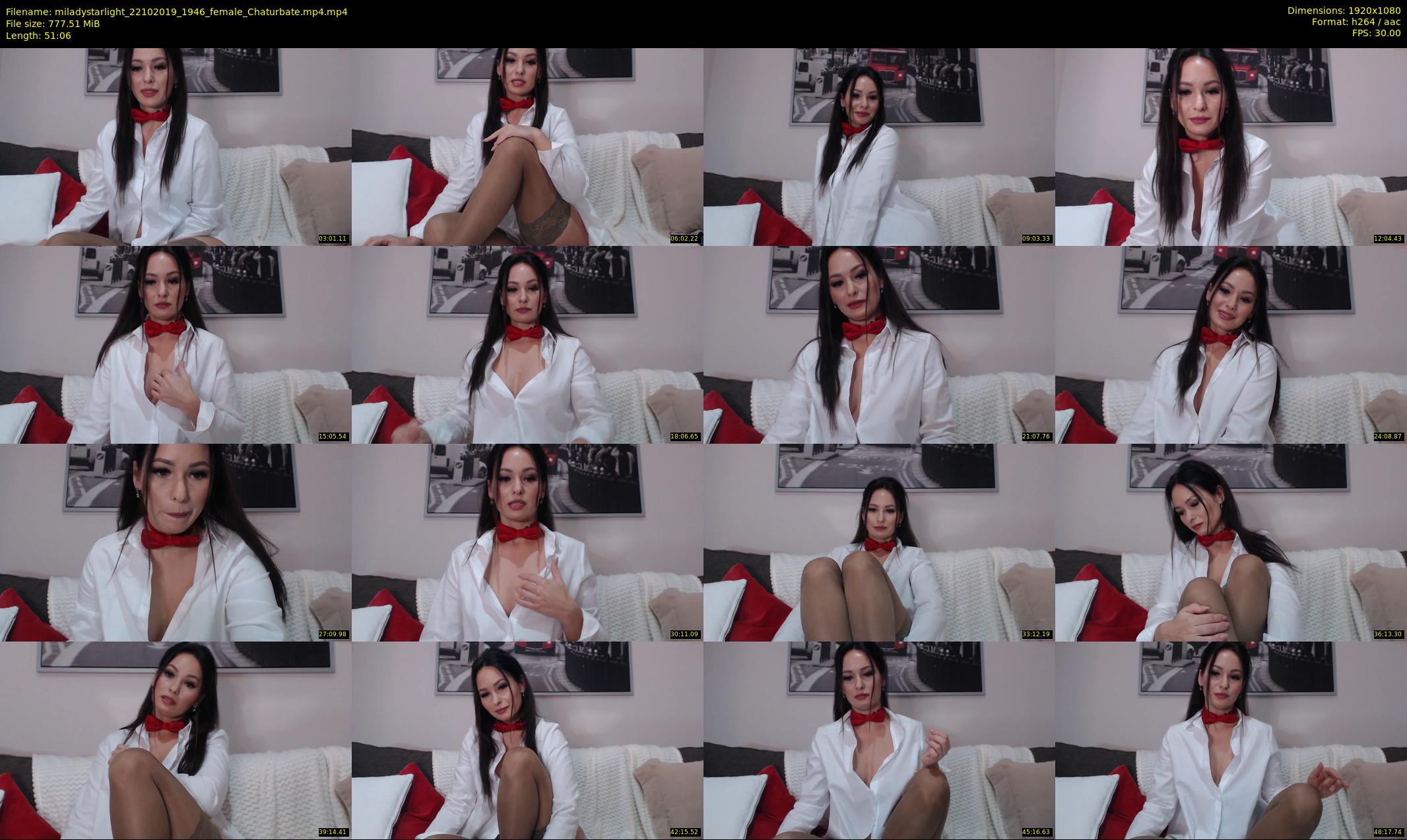 miladystarlight — 52 minute Chaturbate female cam show recording, 1080p, Oct 22, 2019