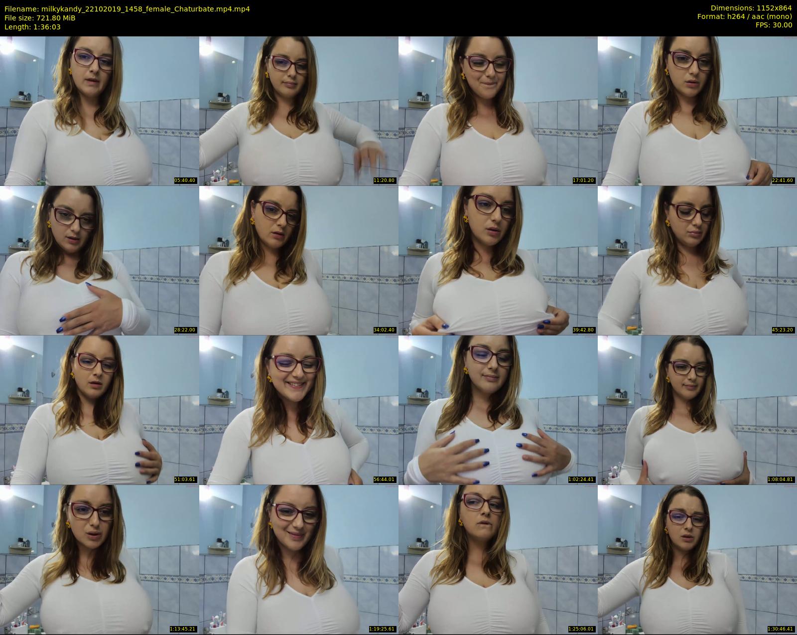 milkykandy — 97 minute Chaturbate female cam show recording, 720p, Oct 22, 2019