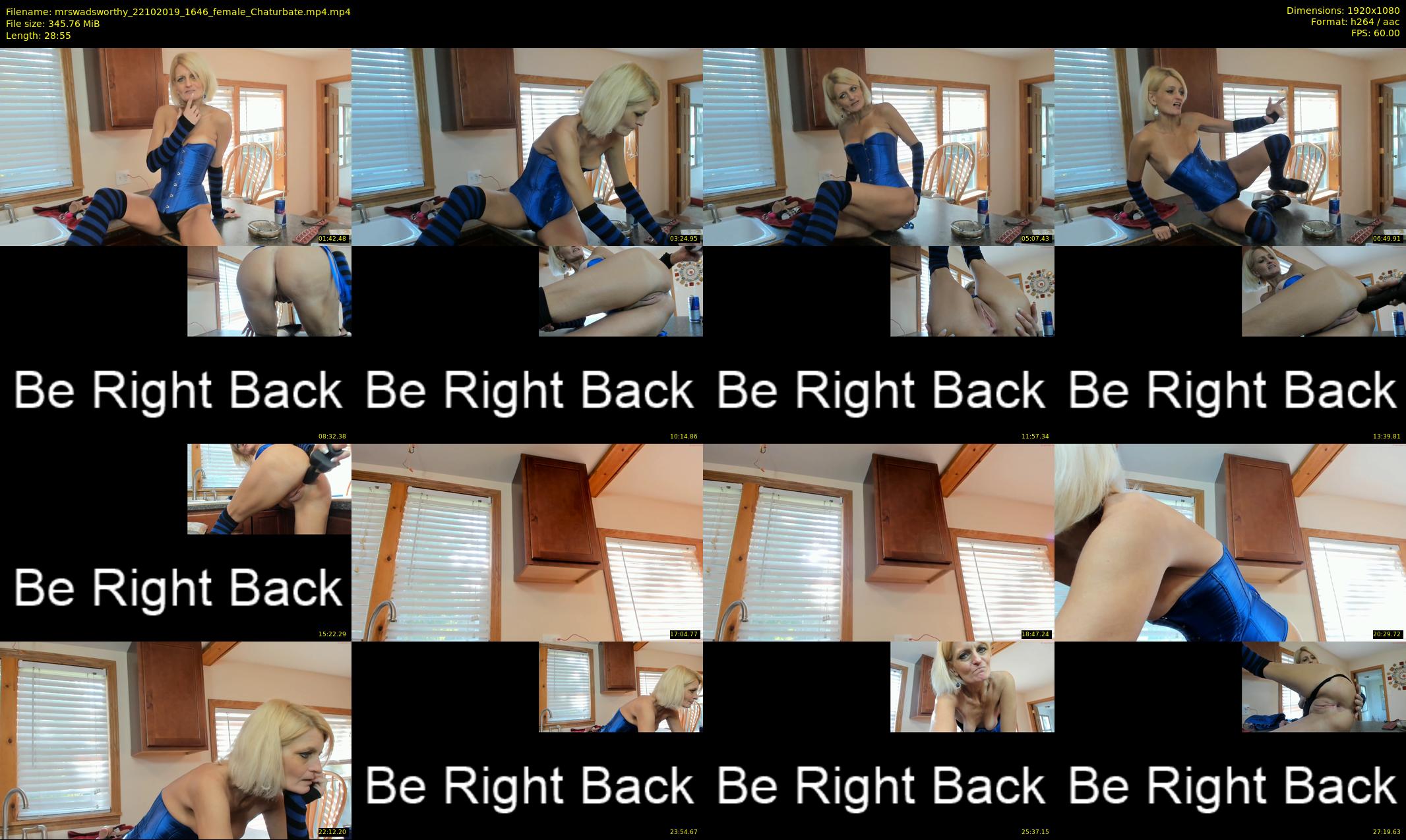 mrswadsworthy — 29 minute Chaturbate female cam show recording, 1080p, Oct 22, 2019