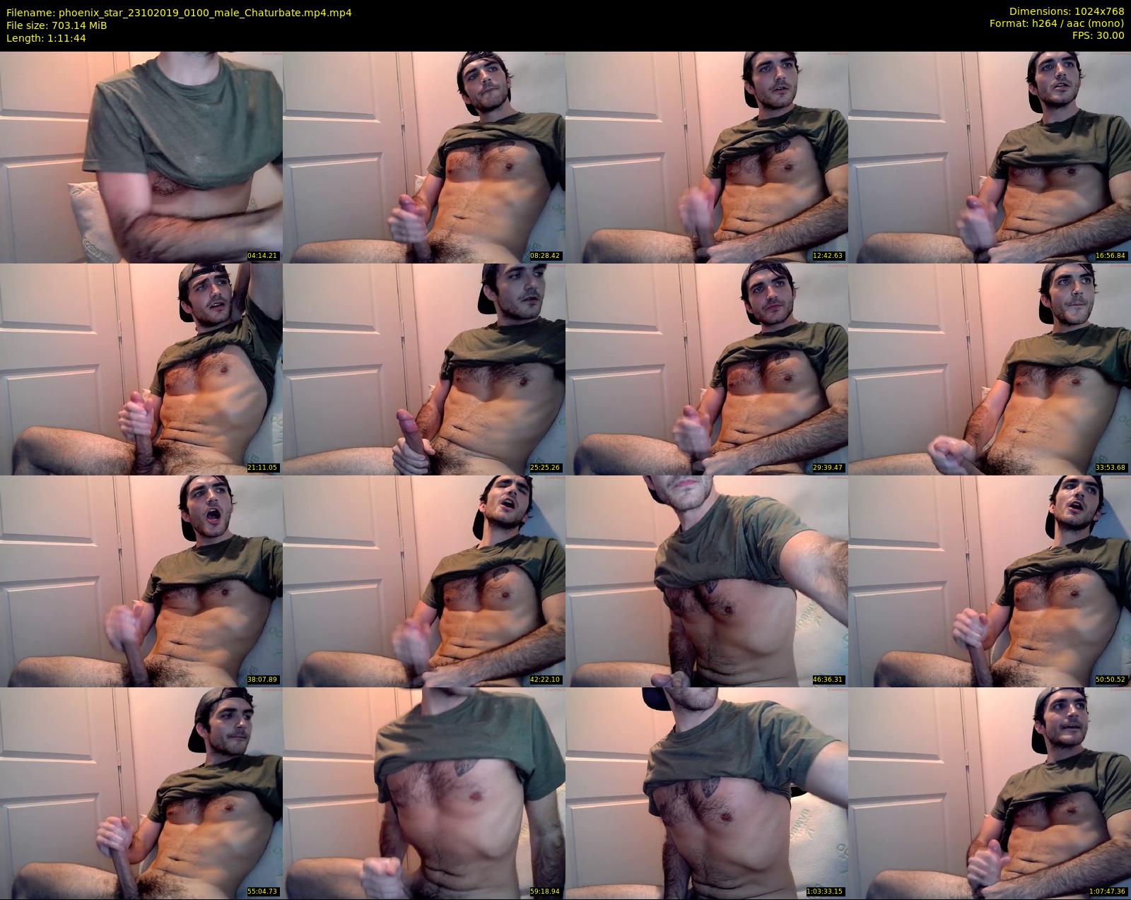 phoenix_star — 72 minute Chaturbate male cam show recording, 720p, Oct 23, 2019