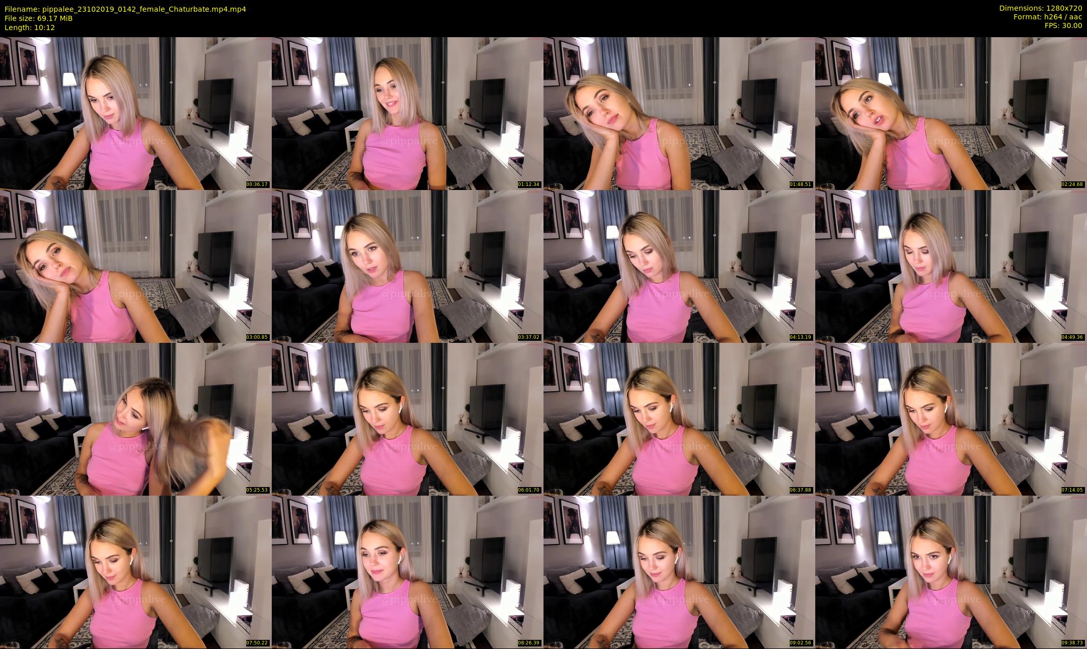 pippalee — 11 minute Chaturbate female cam show recording, 720p, Oct 23, 2019
