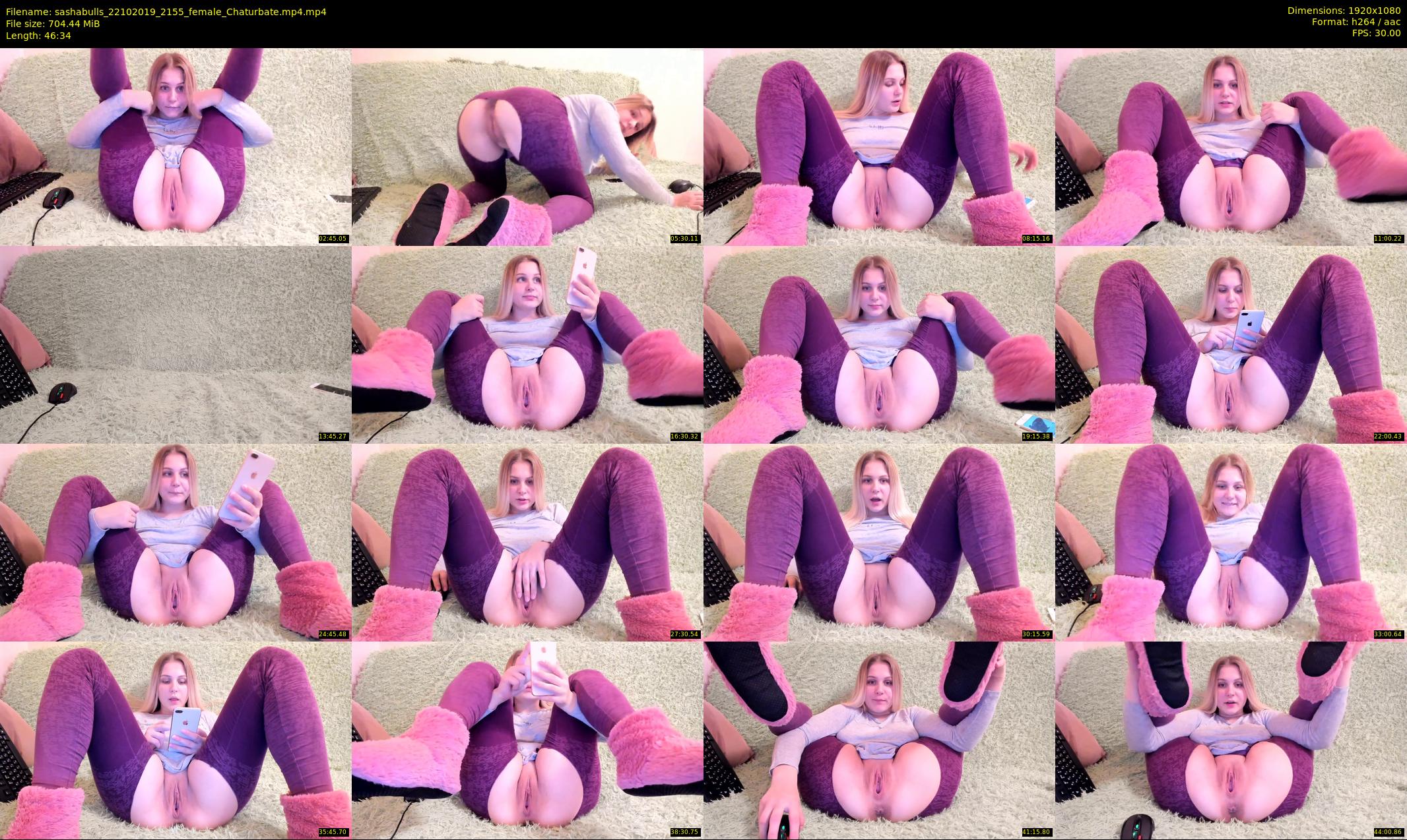 sashabulls — 47 minute Chaturbate couple cam show recording, 1080p, Oct 22, 2019