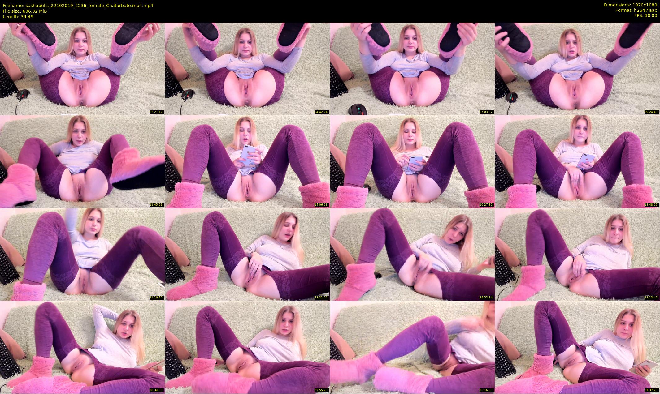 sashabulls — 40 minute Chaturbate couple cam show recording, 1080p, Oct 22, 2019