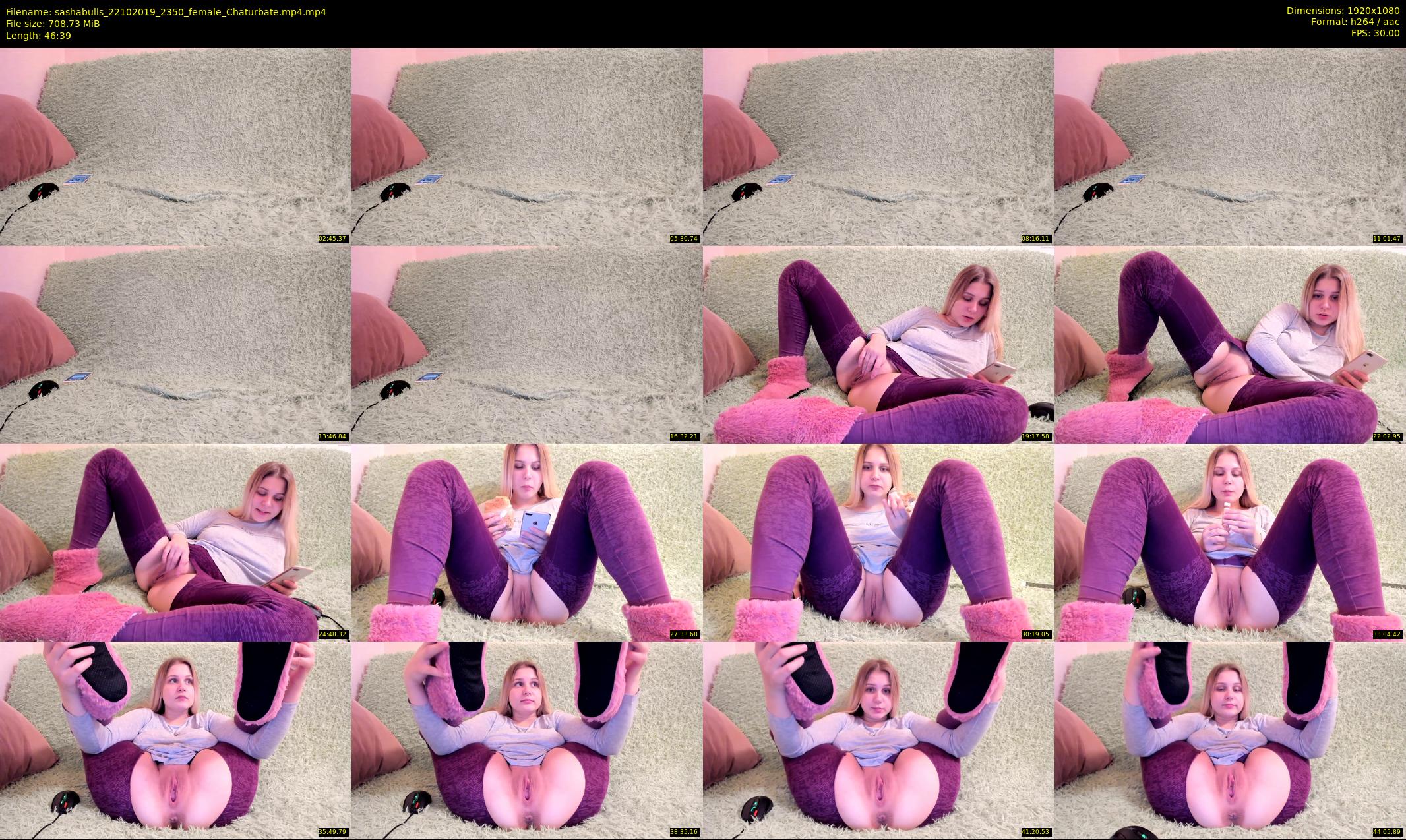 sashabulls — 47 minute Chaturbate couple cam show recording, 1080p, Oct 22, 2019