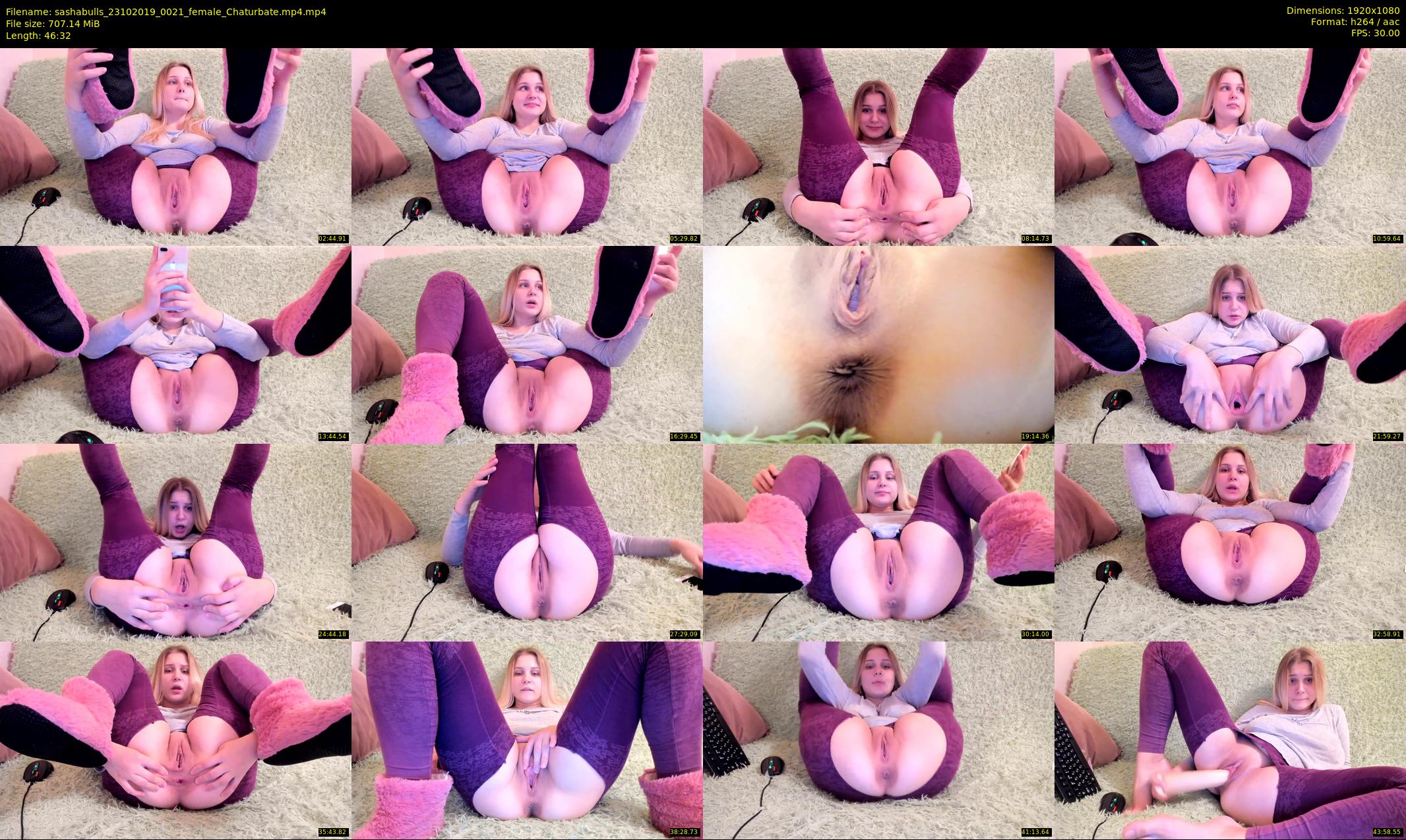 sashabulls — 47 minute Chaturbate couple cam show recording, 1080p, Oct 23, 2019