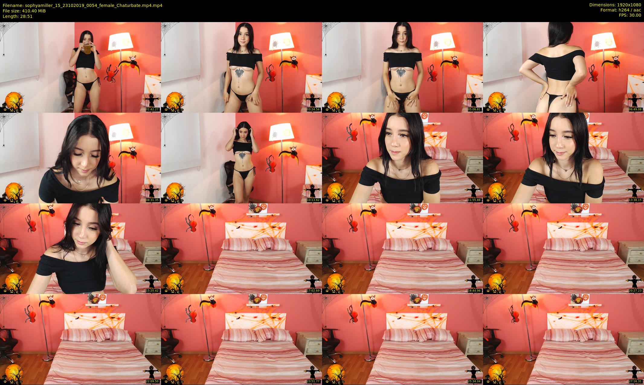 sophyamiller_15 — 29 minute Chaturbate female cam show recording, 1080p, Oct 23, 2019