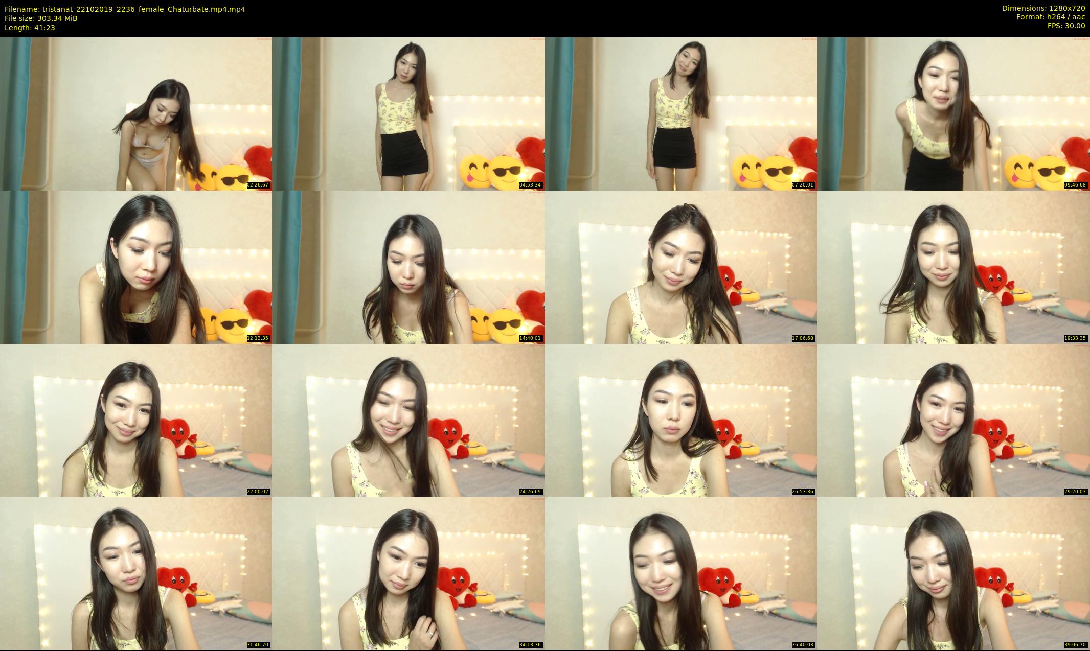 tristanat — 42 minute Chaturbate female cam show recording, 720p, Oct 22, 2019