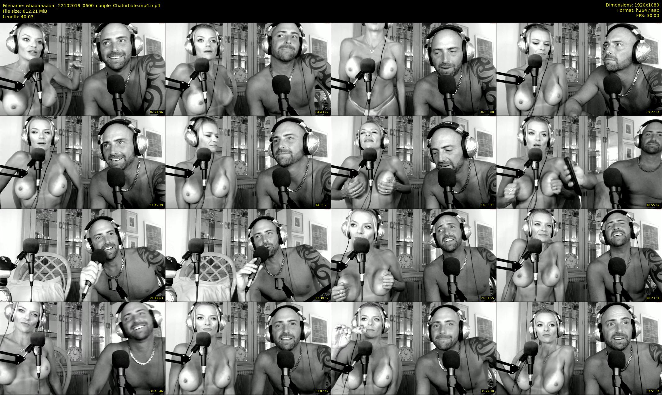 whaaaaaaaat — 41 minute Chaturbate couple cam show recording, 1080p, Oct 22, 2019