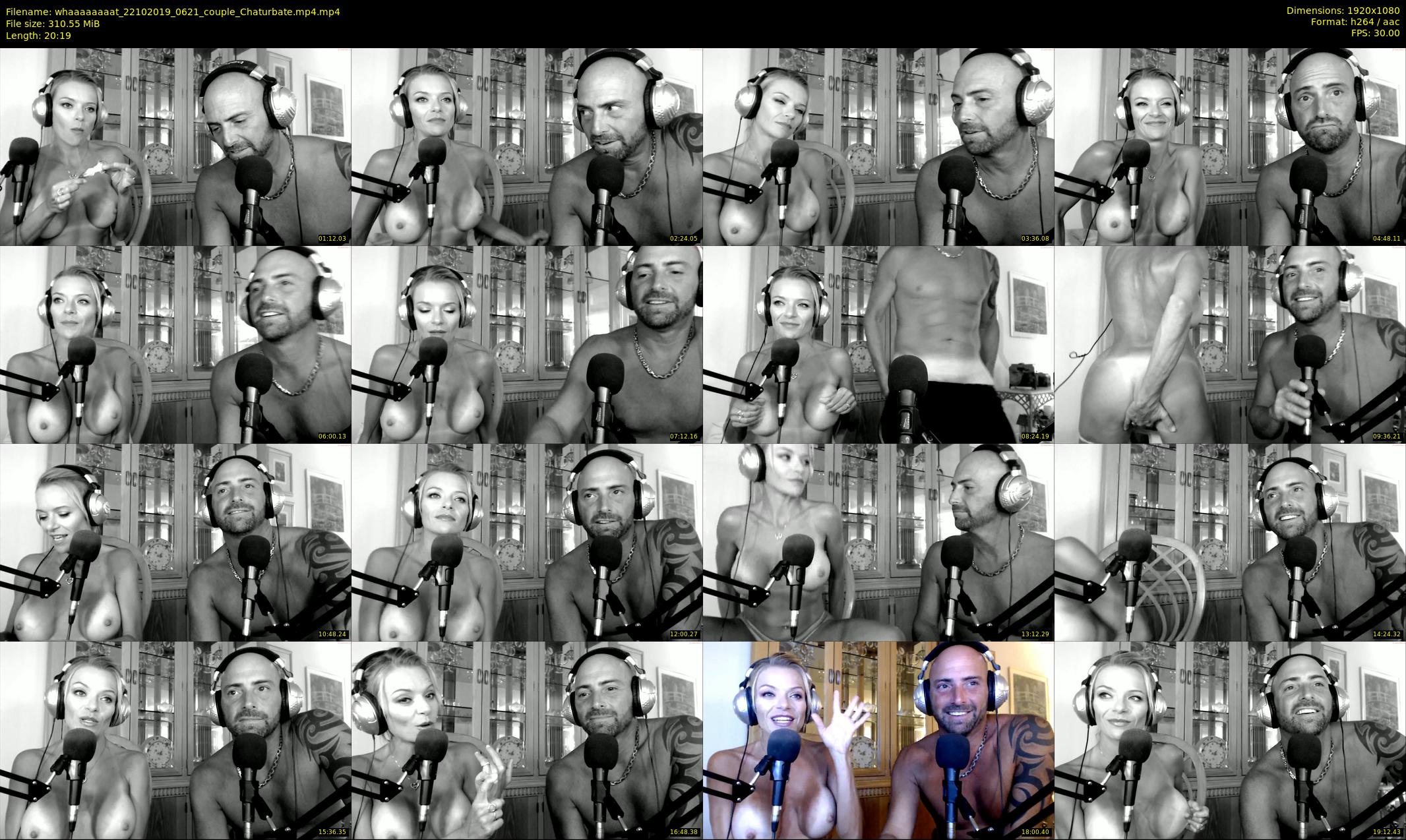 whaaaaaaaat — 21 minute Chaturbate couple cam show recording, 1080p, Oct 22, 2019