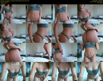 DailyTease — 8 minute MyFreeCams cam show recording, SD, Oct 24, 2019