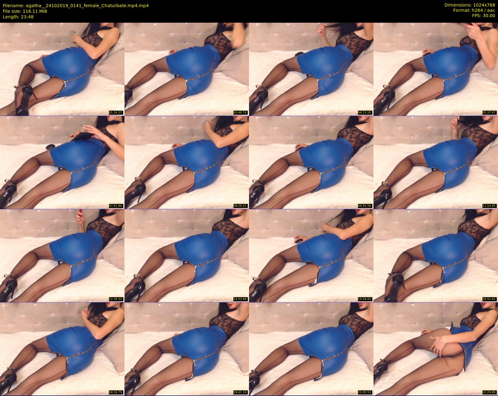 agatha_ — 24 minute Chaturbate female cam show recording, 720p, Oct 24, 2019