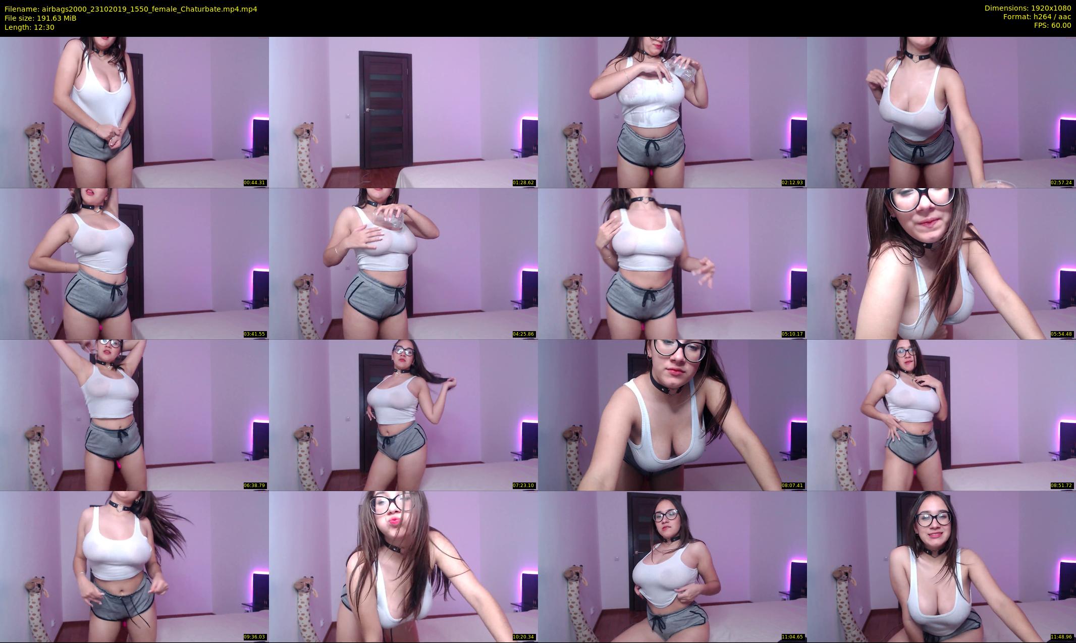 airbags2000 — 13 minute Chaturbate female cam show recording, 1080p, Oct 23, 2019
