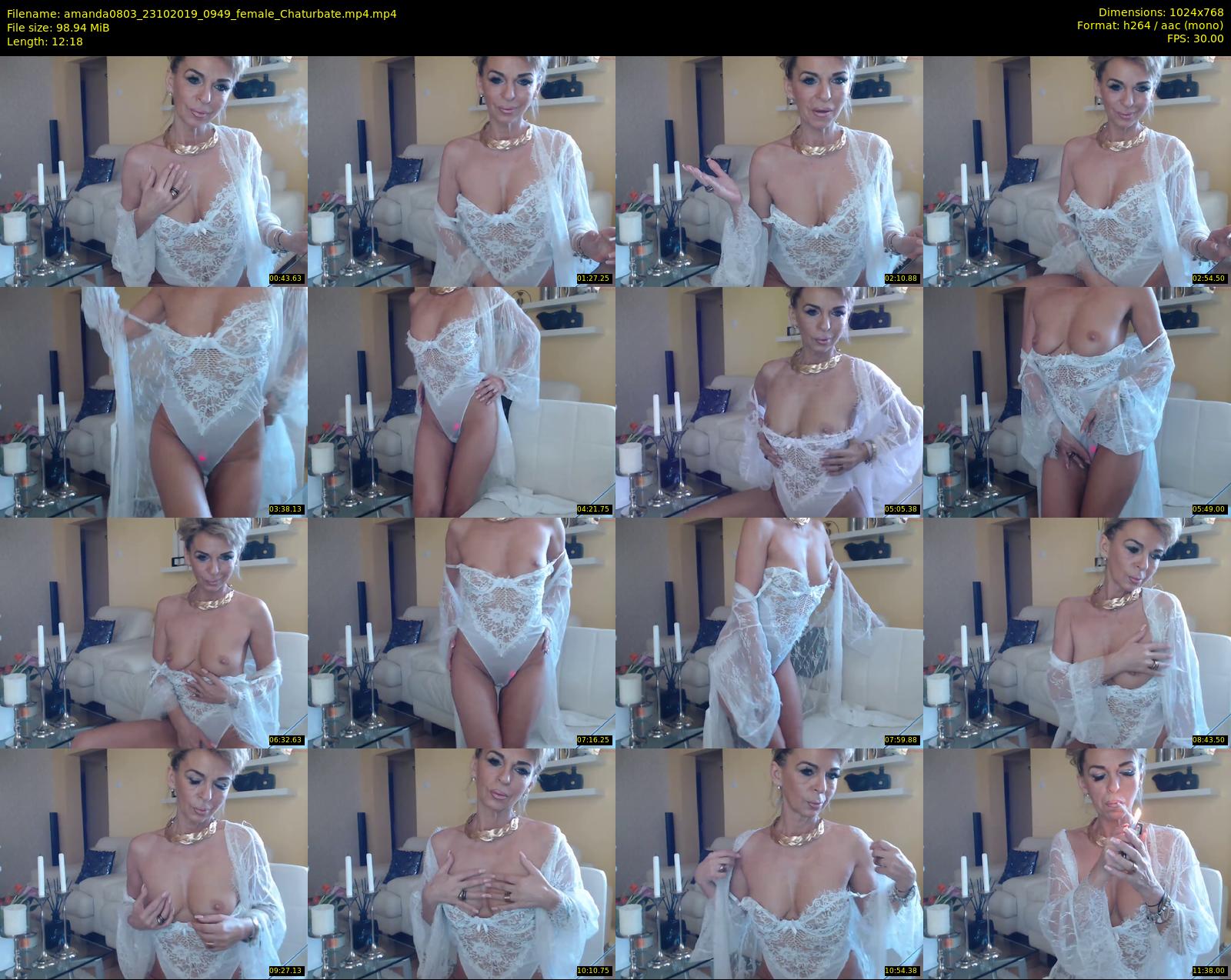 amanda0803 — 13 minute Chaturbate female cam show recording, 720p, Oct 23, 2019