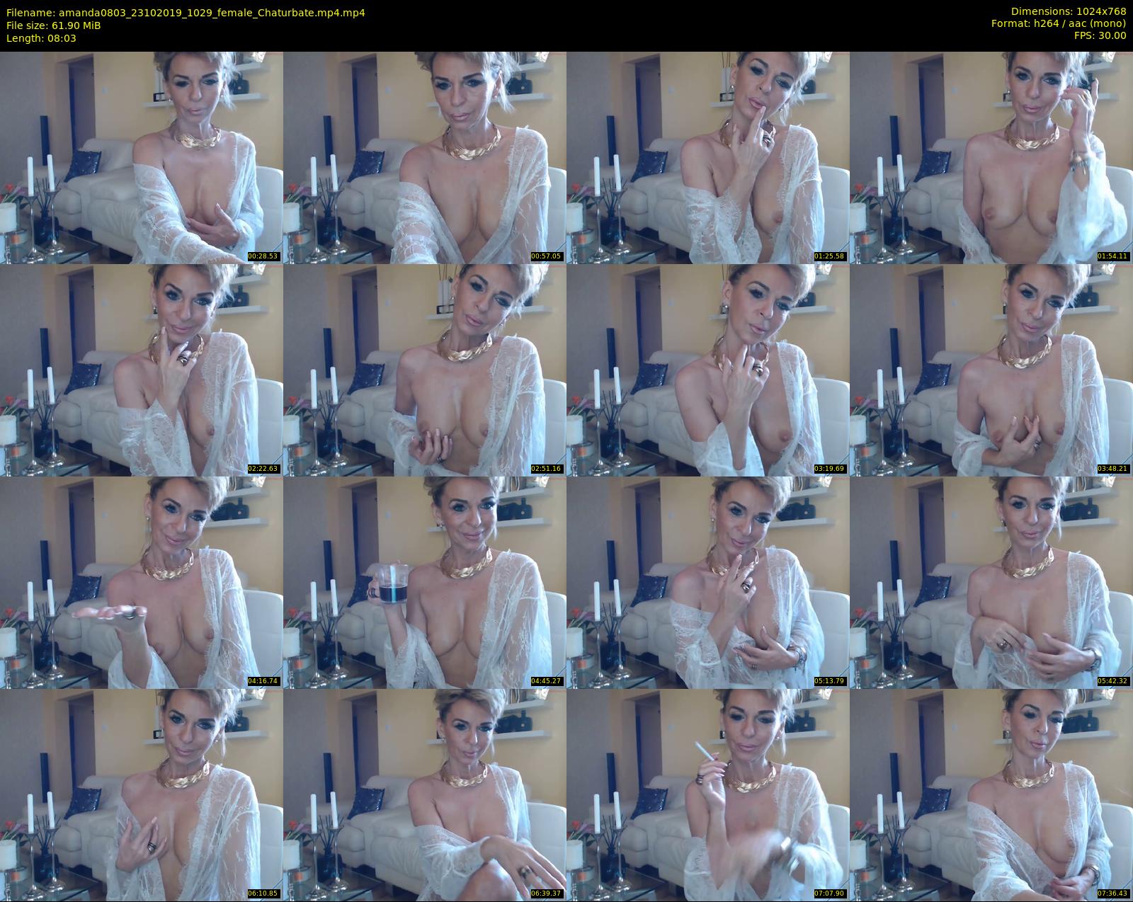 amanda0803 — 9 minute Chaturbate female cam show recording, 720p, Oct 23, 2019