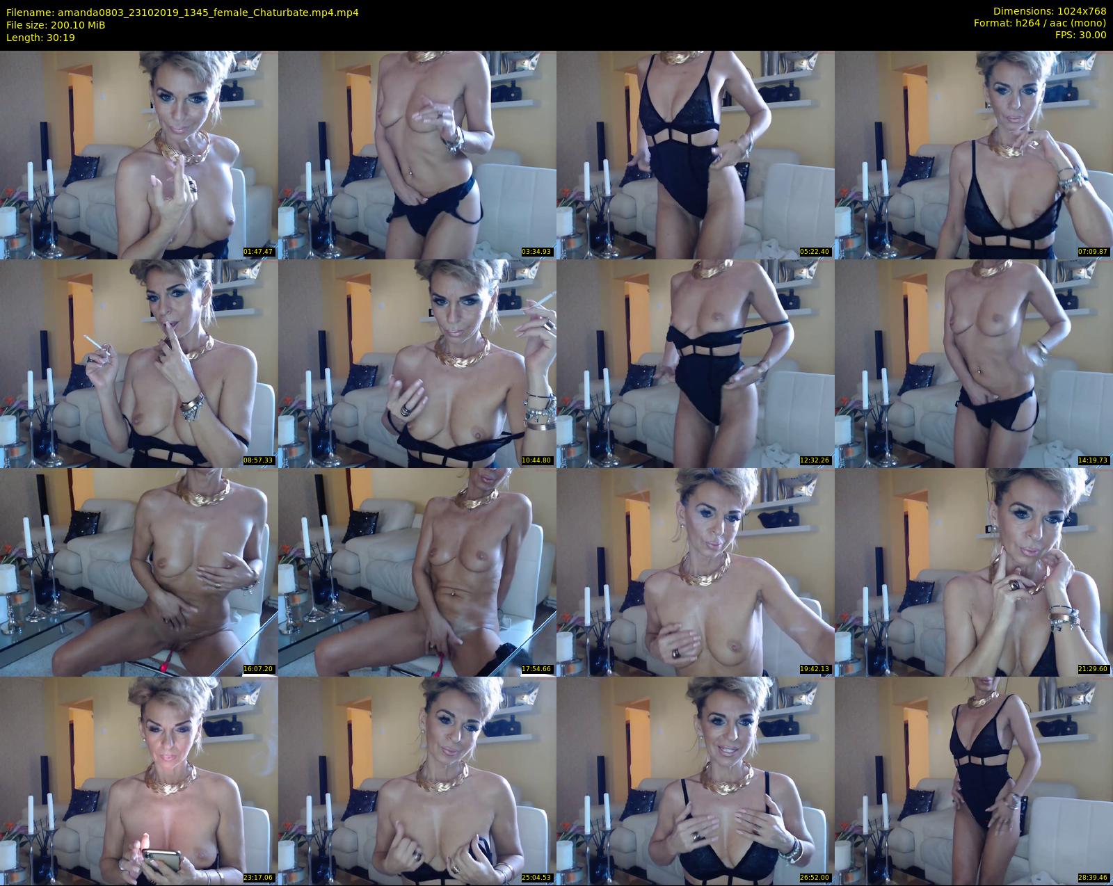 amanda0803 — 31 minute Chaturbate female cam show recording, 720p, Oct 23, 2019