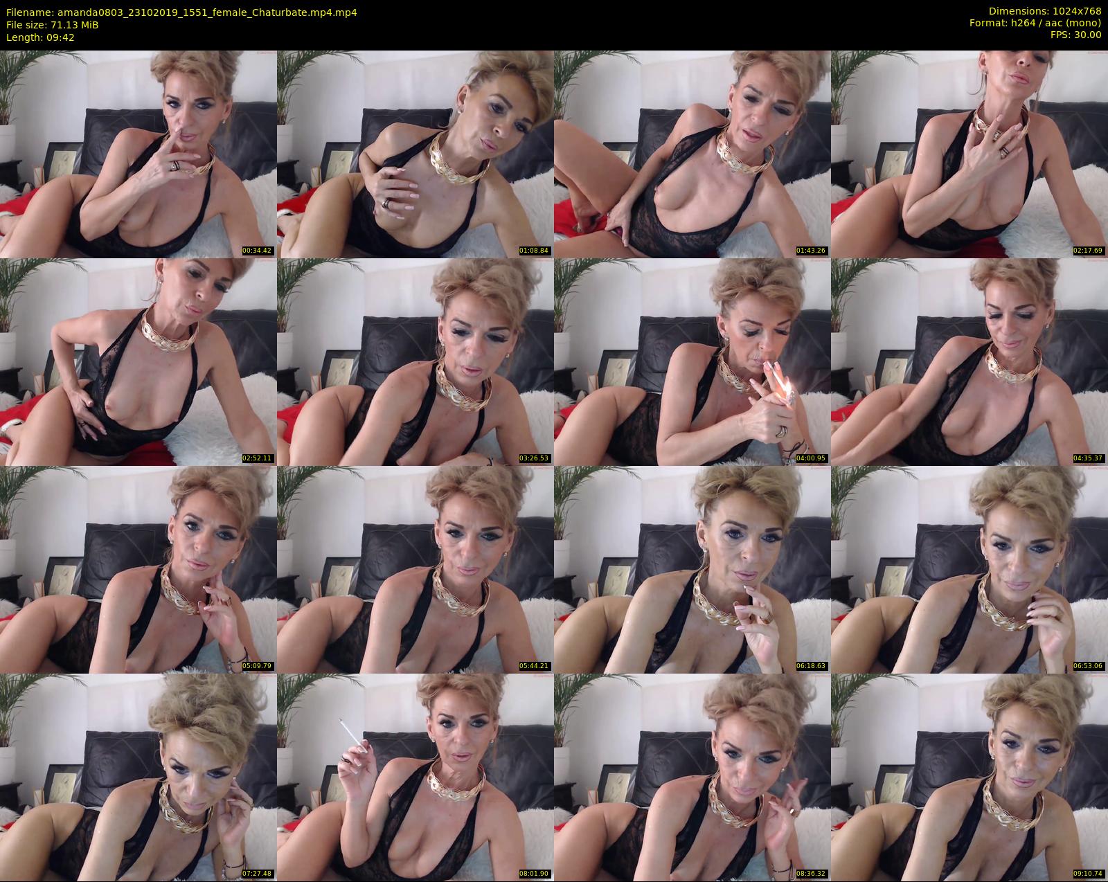 amanda0803 — 10 minute Chaturbate female cam show recording, 720p, Oct 23, 2019