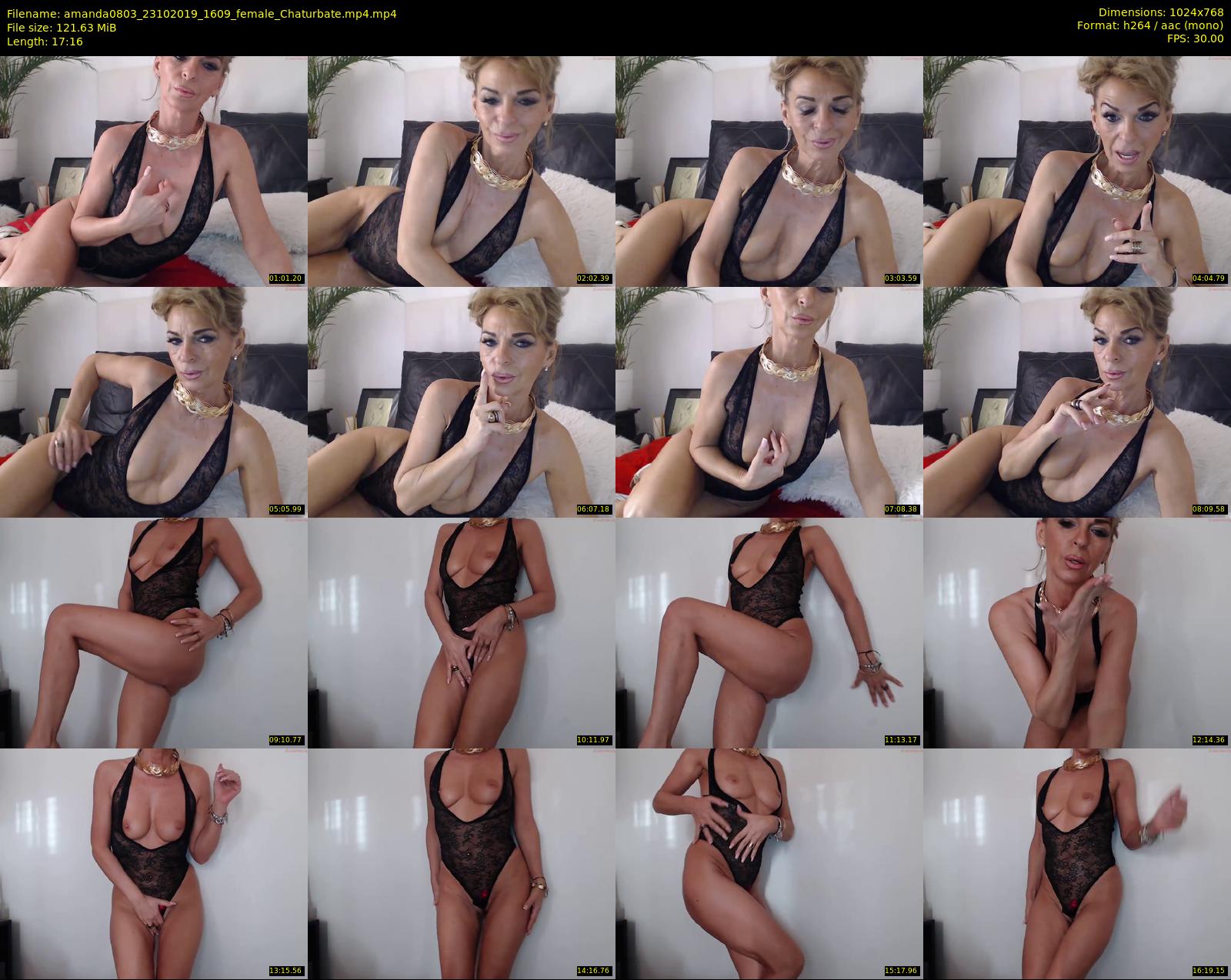 amanda0803 — 18 minute Chaturbate female cam show recording, 720p, Oct 23, 2019