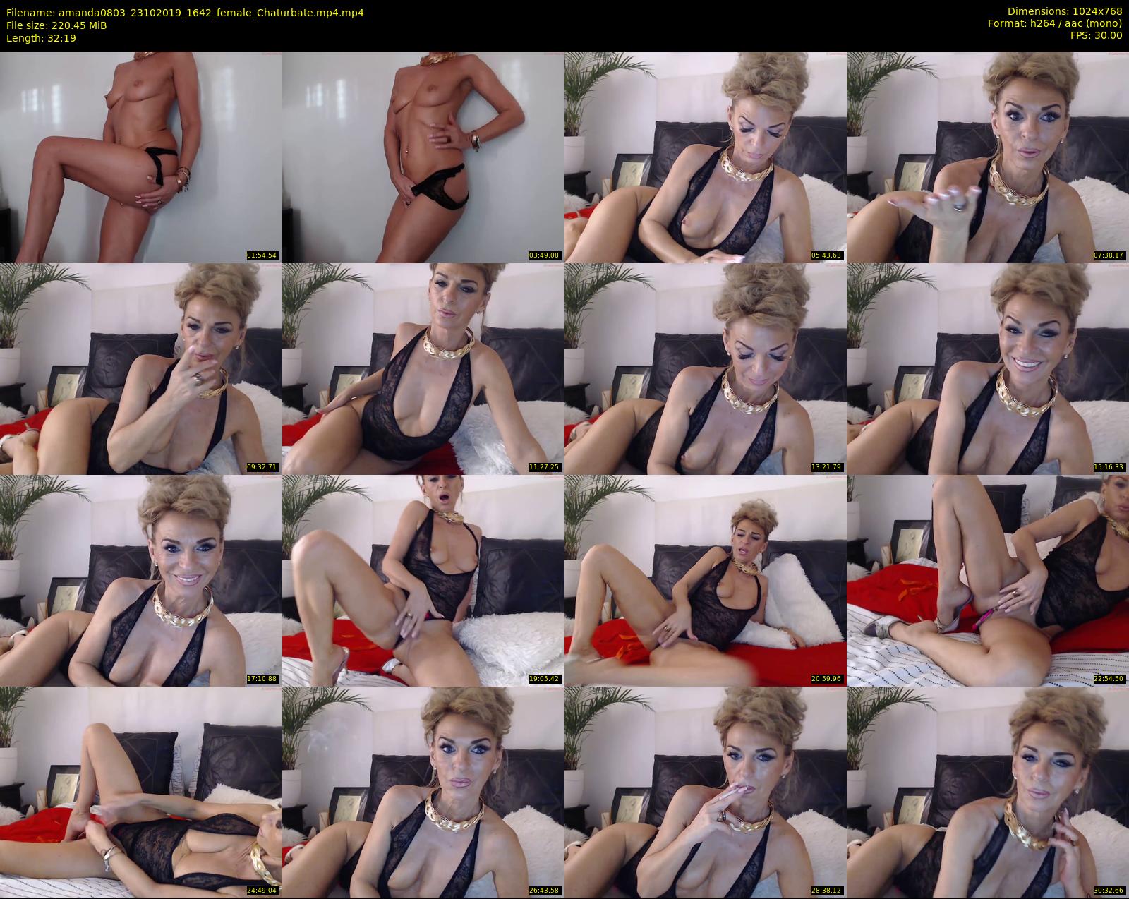 amanda0803 — 33 minute Chaturbate female cam show recording, 720p, Oct 23, 2019