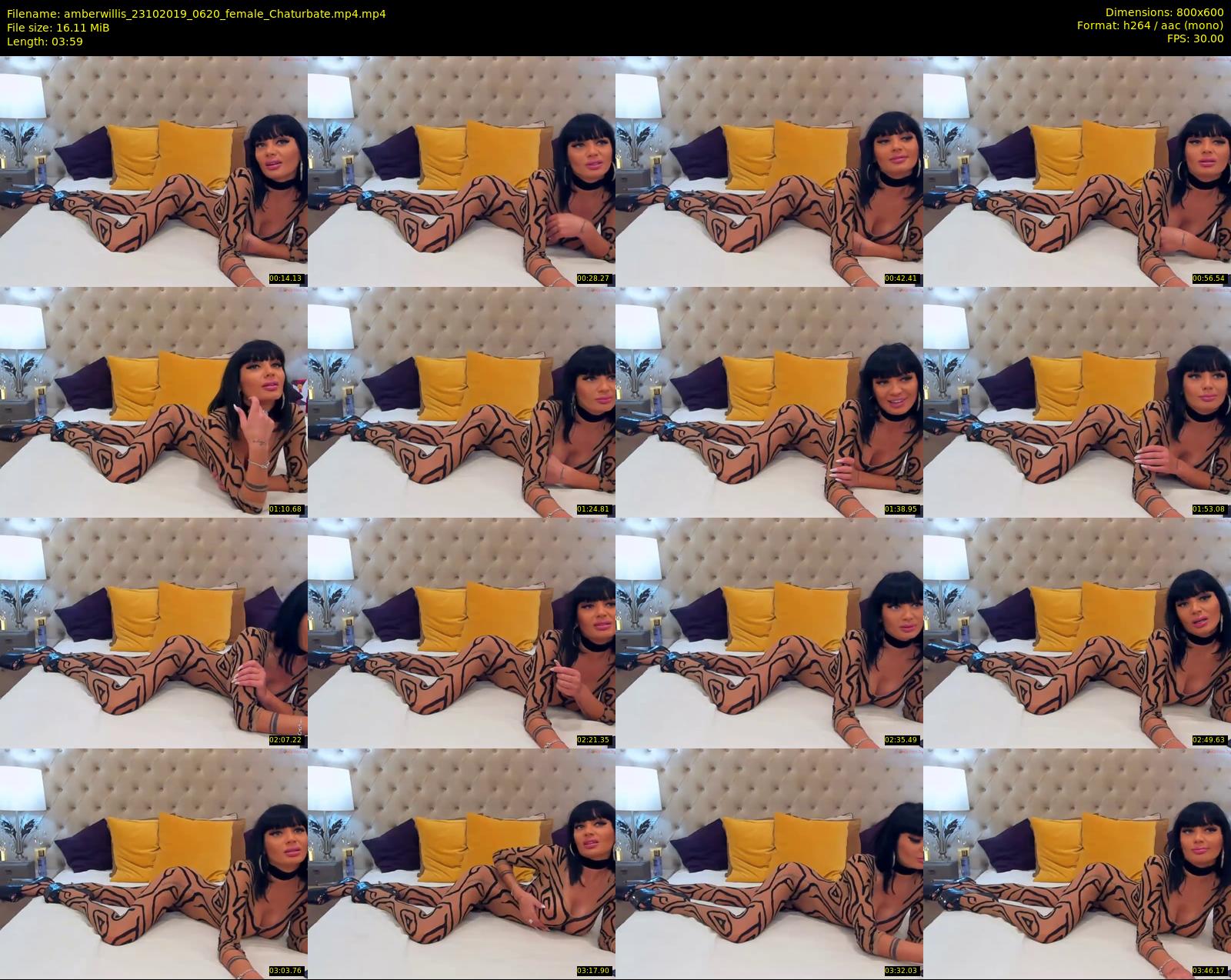 amberwillis — 4 minute Chaturbate female cam show recording, 480p, Oct 23, 2019