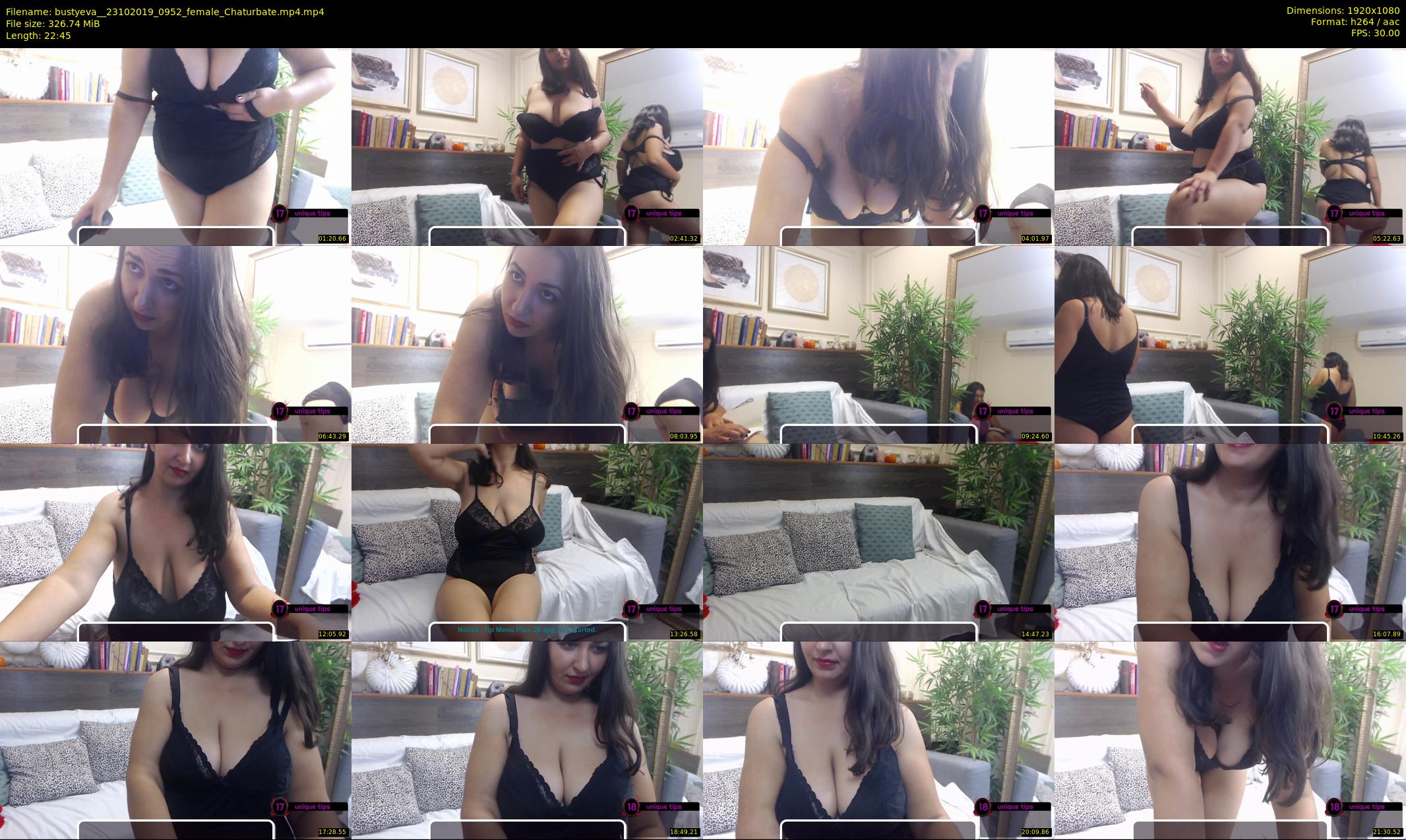 bustyeva_ — 23 minute Chaturbate female cam show recording, 1080p, Oct 23, 2019