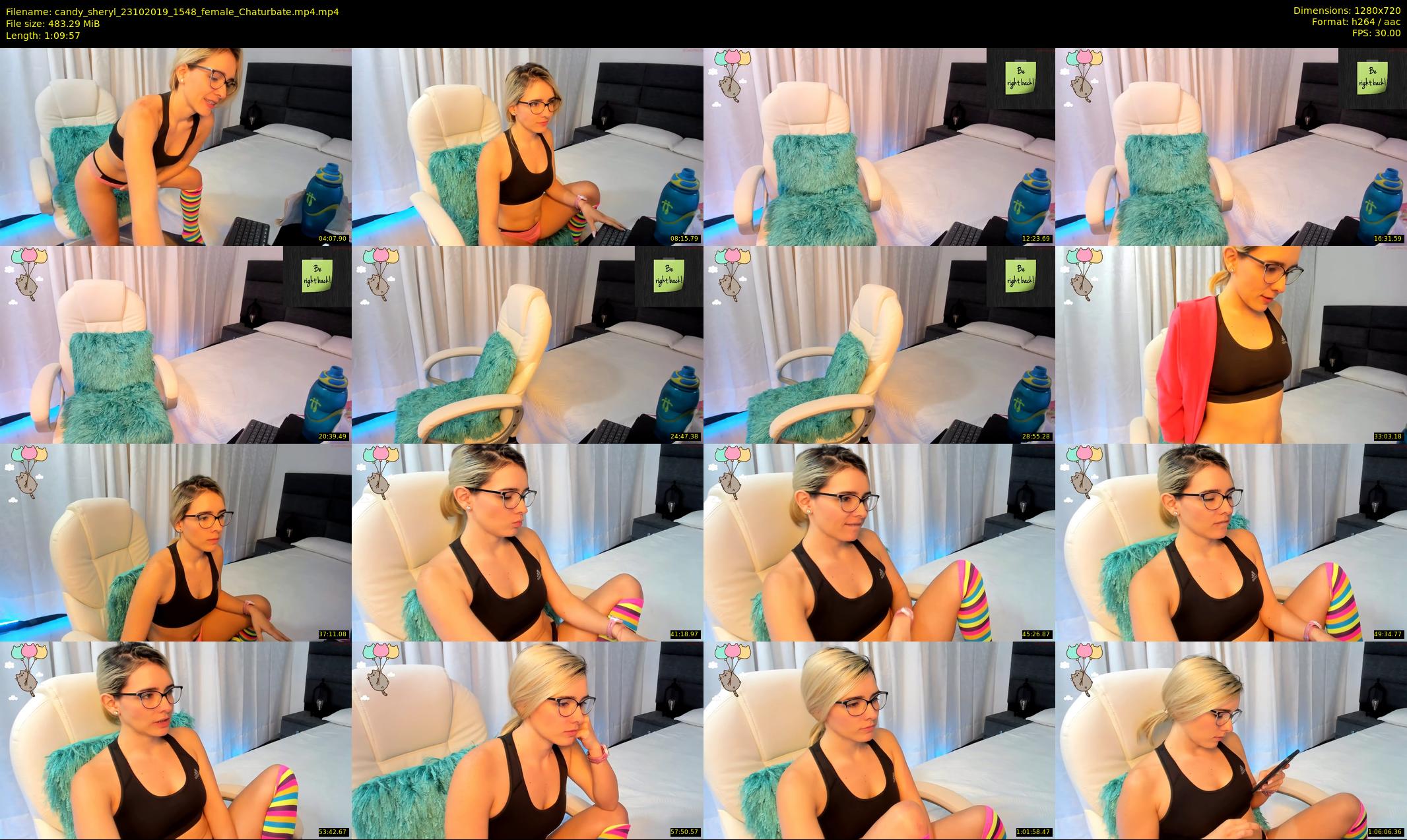 candy_sheryl — 70 minute Chaturbate female cam show recording, 720p, Oct 23, 2019