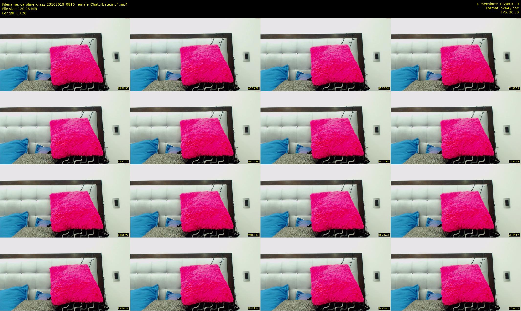 caroline_diazz — 9 minute Chaturbate female cam show recording, 1080p, Oct 23, 2019