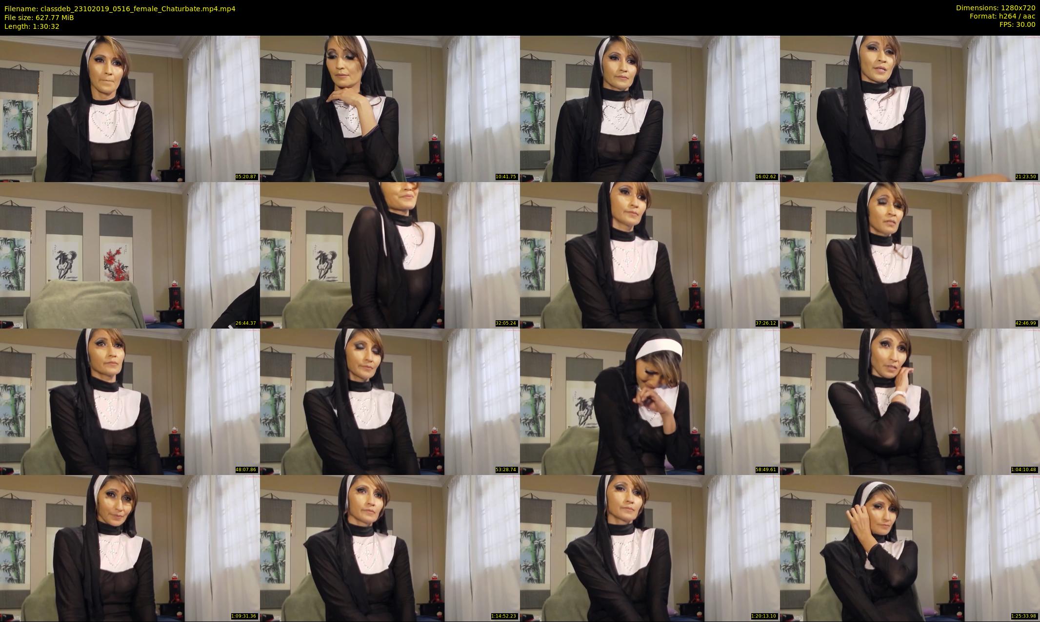 classdeb — 91 minute Chaturbate female cam show recording, 720p, Oct 23, 2019
