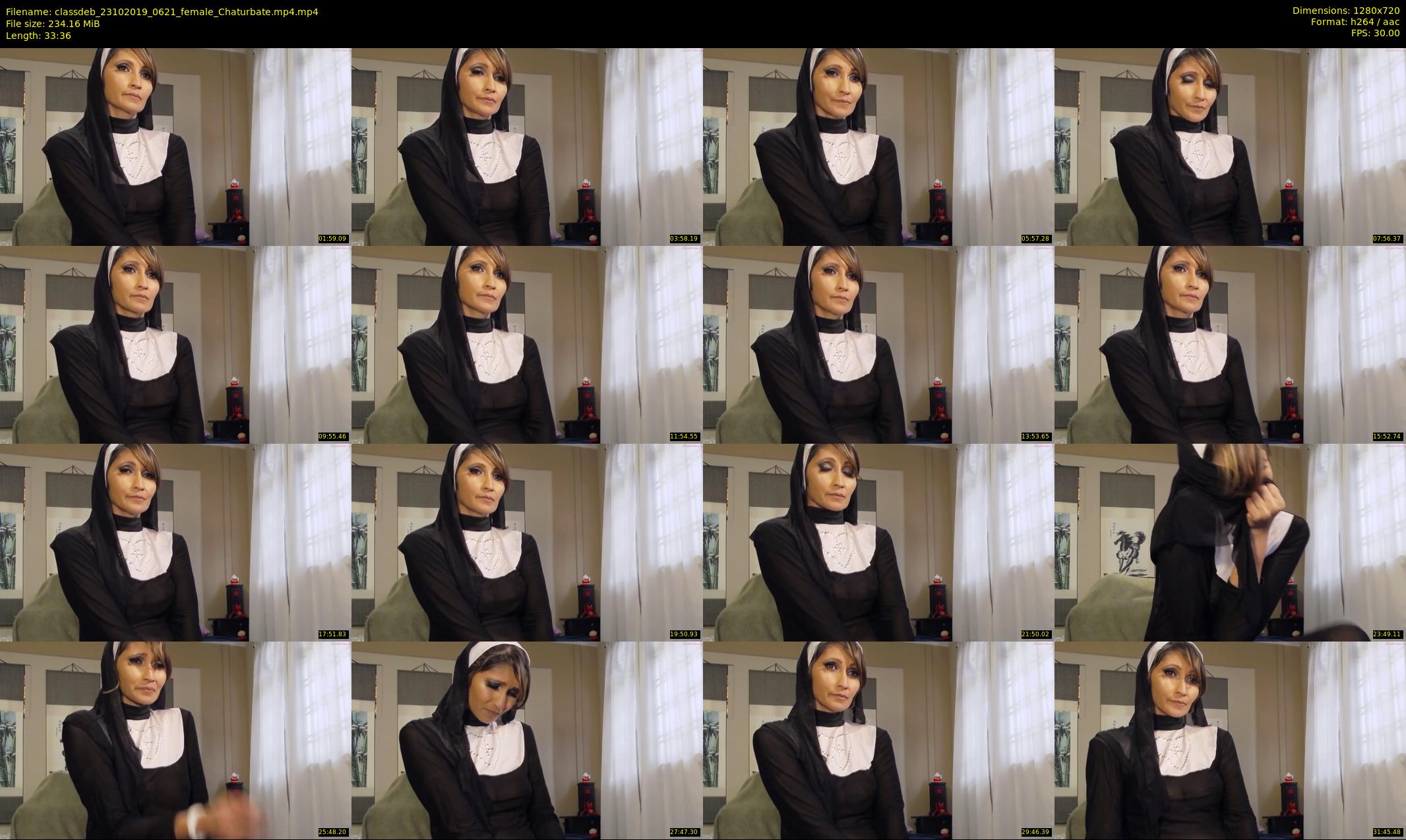 classdeb — 34 minute Chaturbate female cam show recording, 720p, Oct 23, 2019