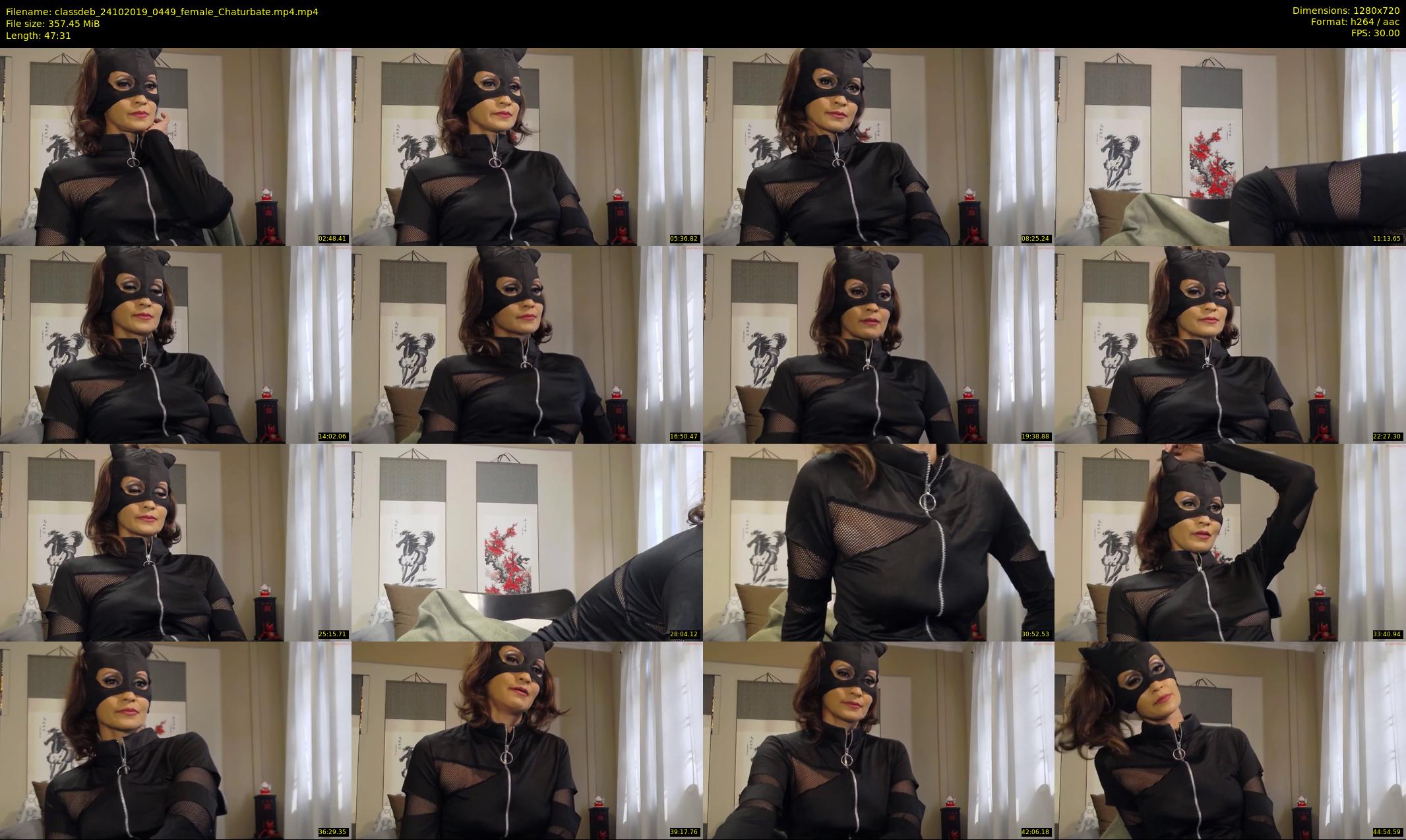 classdeb — 48 minute Chaturbate female cam show recording, 720p, Oct 24, 2019