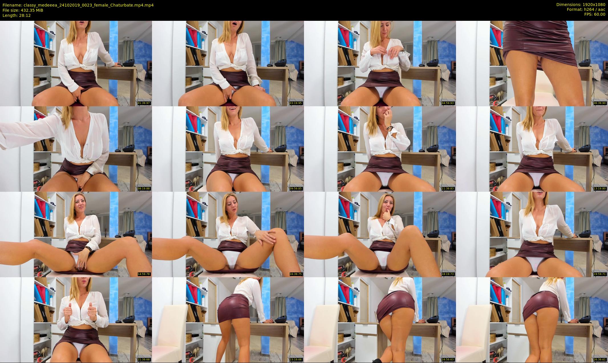 classy_medeeea — 29 minute Chaturbate female cam show recording, 1080p, Oct 24, 2019