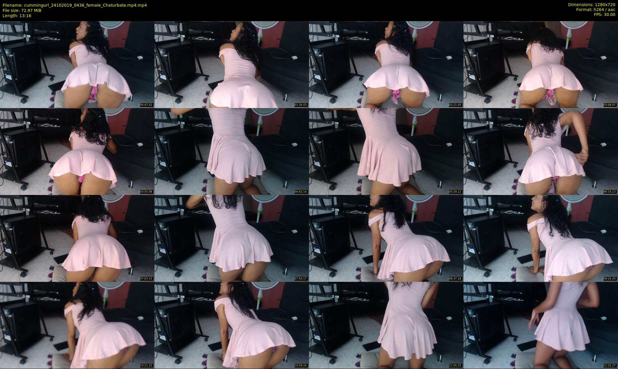 cummingurl — 14 minute Chaturbate couple cam show recording, 720p, Oct 24, 2019