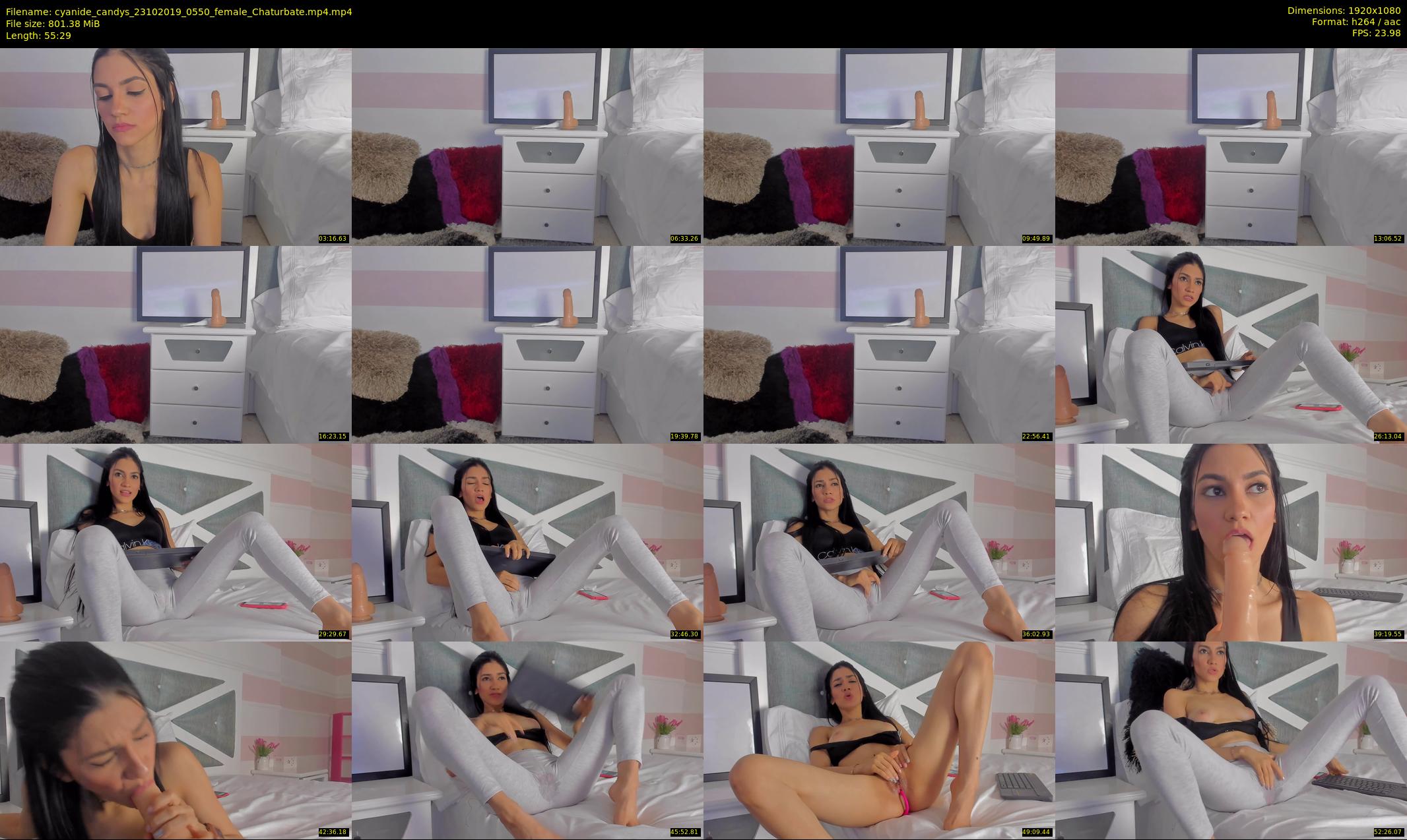 cyanide_candys — 56 minute Chaturbate female cam show recording, 1080p, Oct 23, 2019