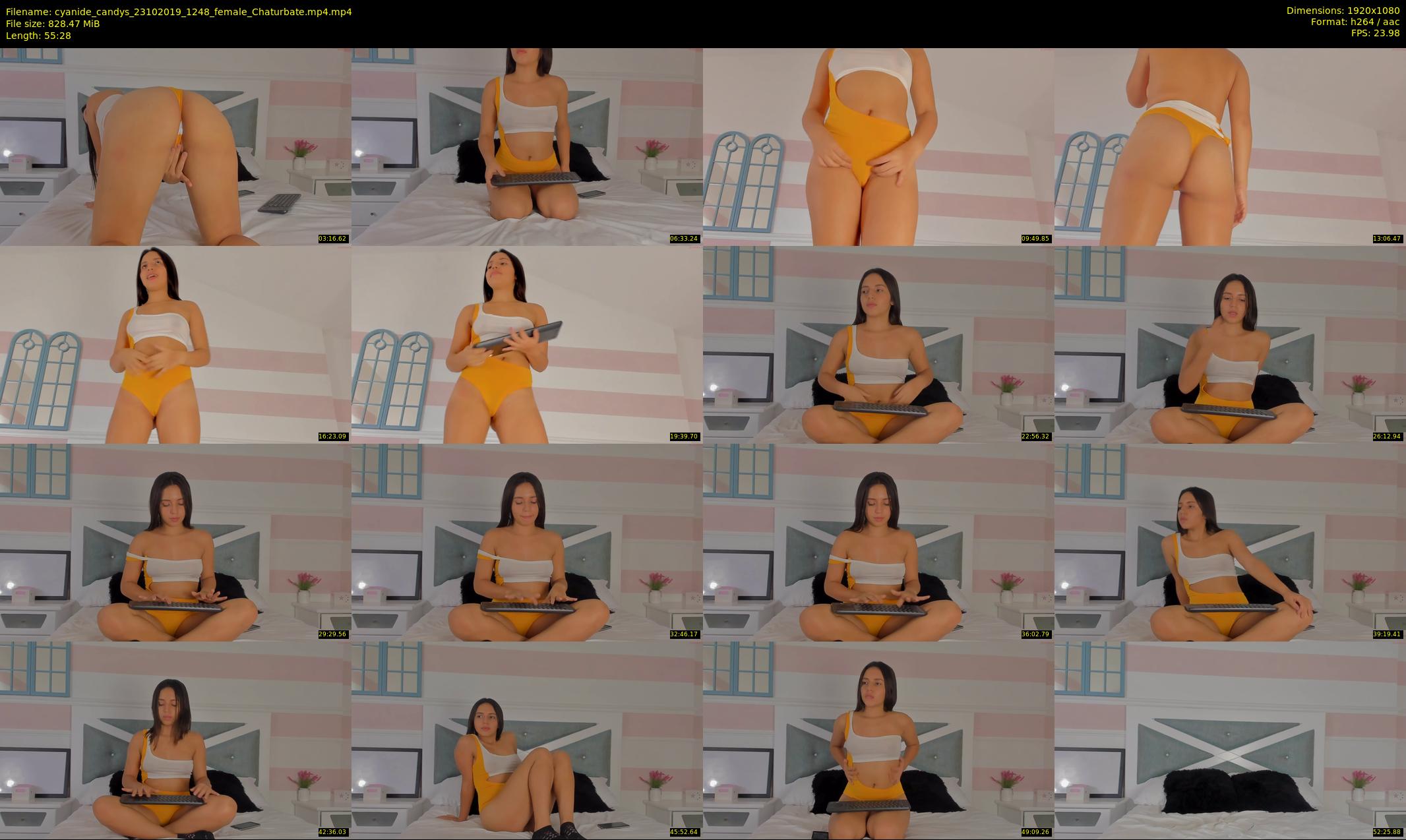 cyanide_candys — 56 minute Chaturbate female cam show recording, 1080p, Oct 23, 2019