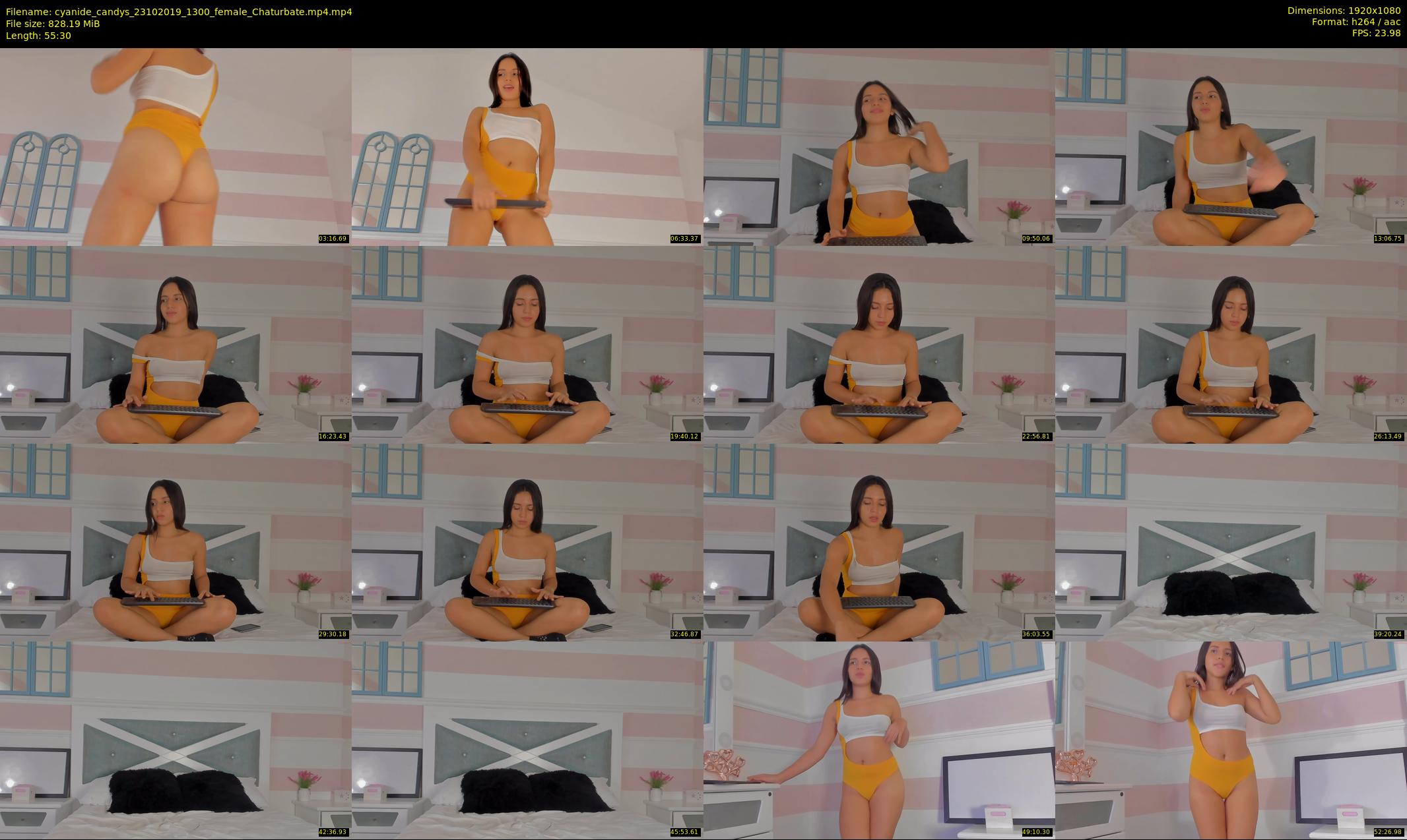 cyanide_candys — 56 minute Chaturbate female cam show recording, 1080p, Oct 23, 2019