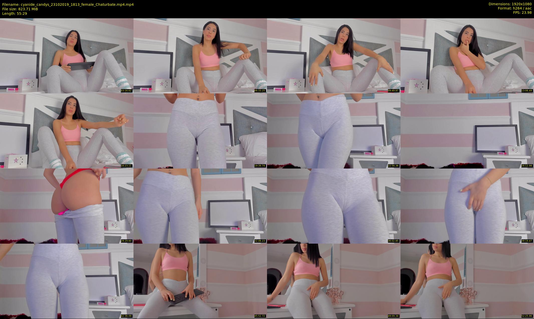 cyanide_candys — 56 minute Chaturbate female cam show recording, 1080p, Oct 23, 2019