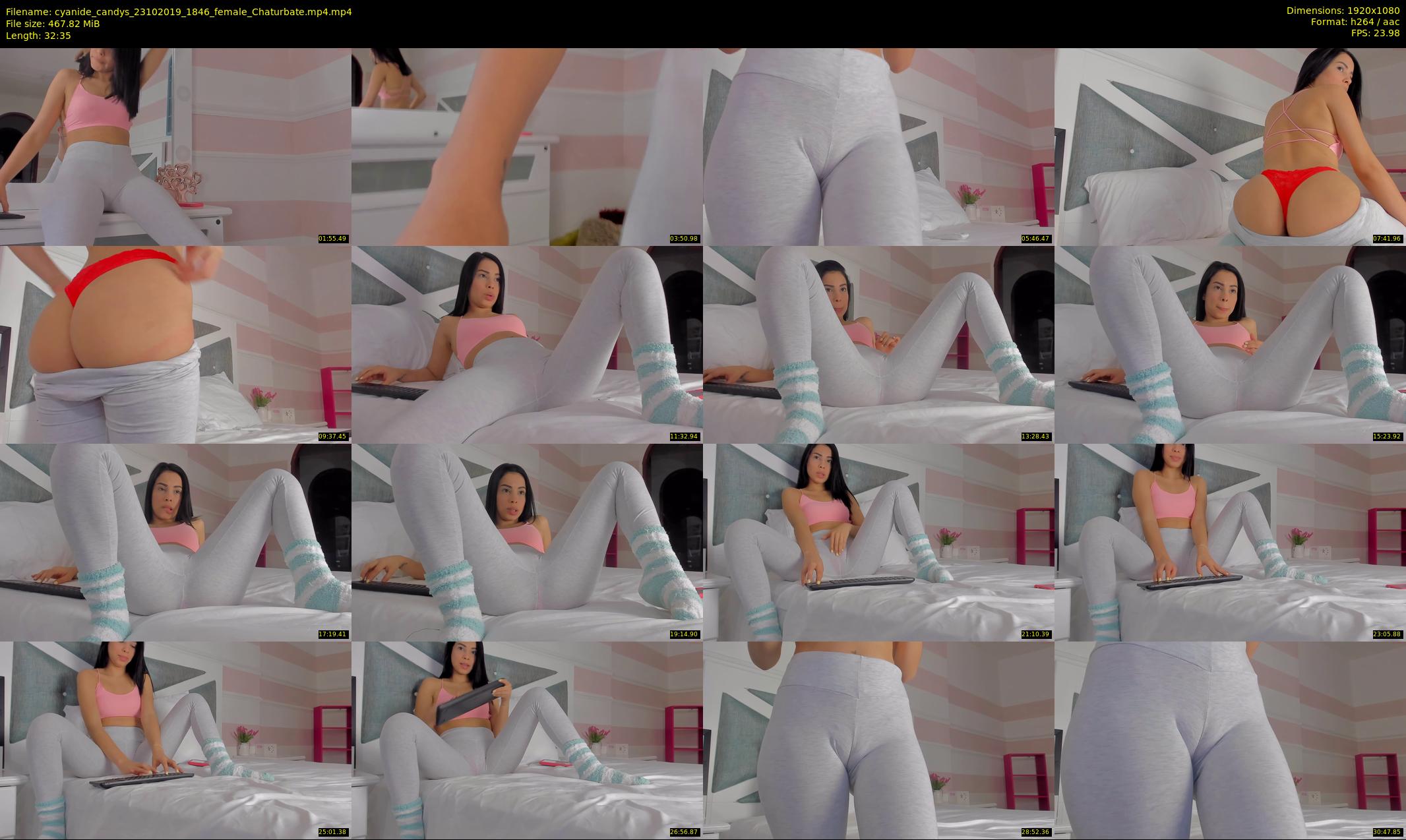 cyanide_candys — 33 minute Chaturbate female cam show recording, 1080p, Oct 23, 2019