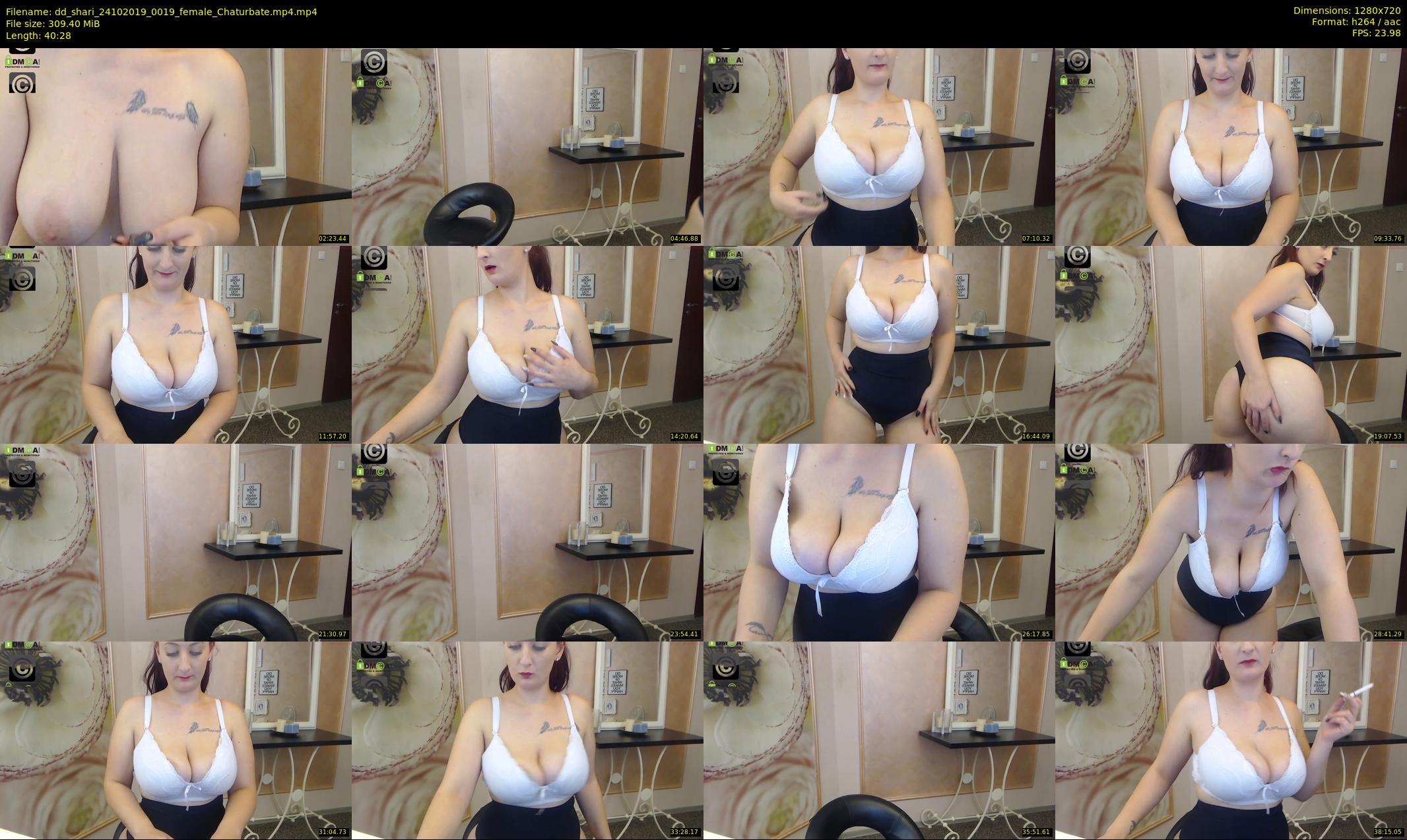 dd_shari — 41 minute Chaturbate female cam show recording, 720p, Oct 24, 2019