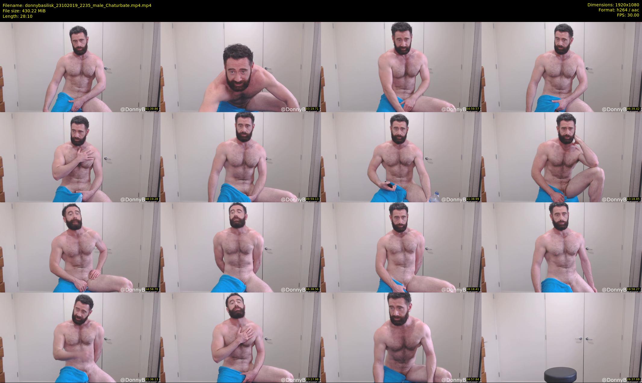 donnybasilisk — 29 minute Chaturbate male cam show recording, 1080p, Oct 23, 2019