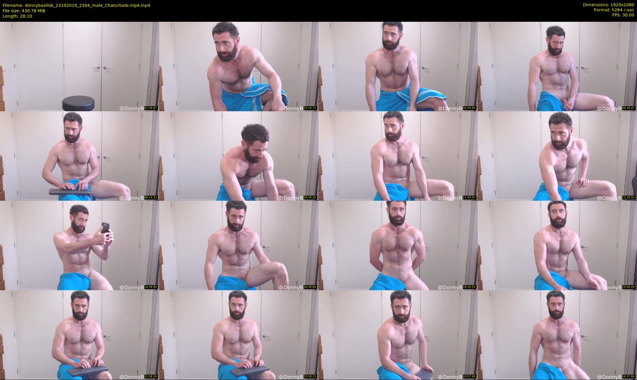 donnybasilisk — 29 minute Chaturbate male cam show recording, 1080p, Oct 23, 2019