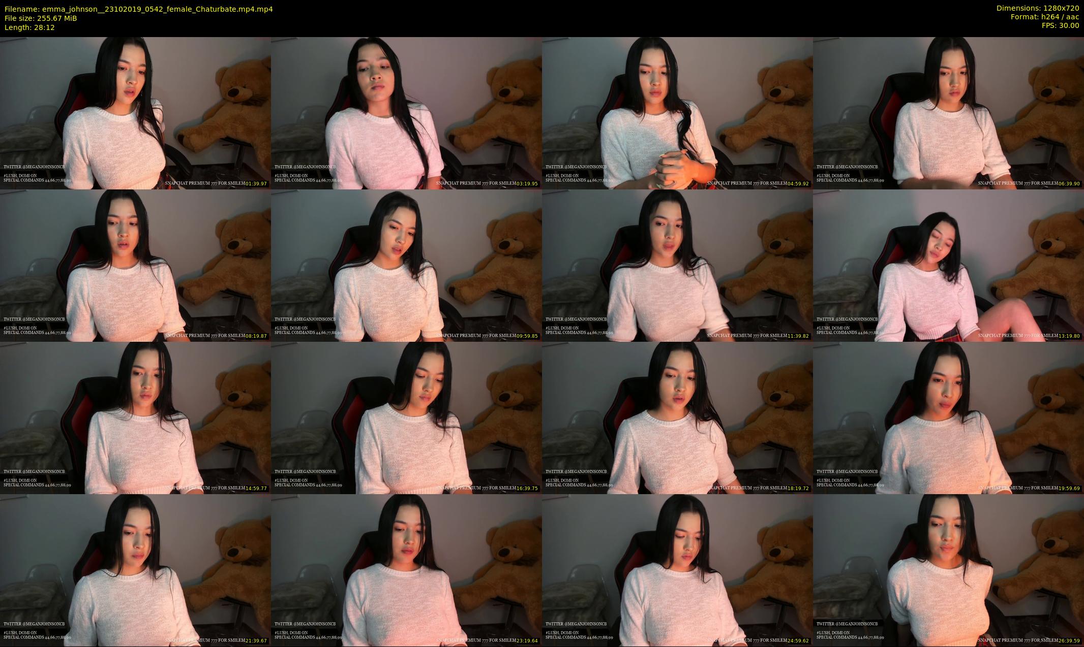 emma_johnson_ — 29 minute Chaturbate female cam show recording, 720p, Oct 23, 2019