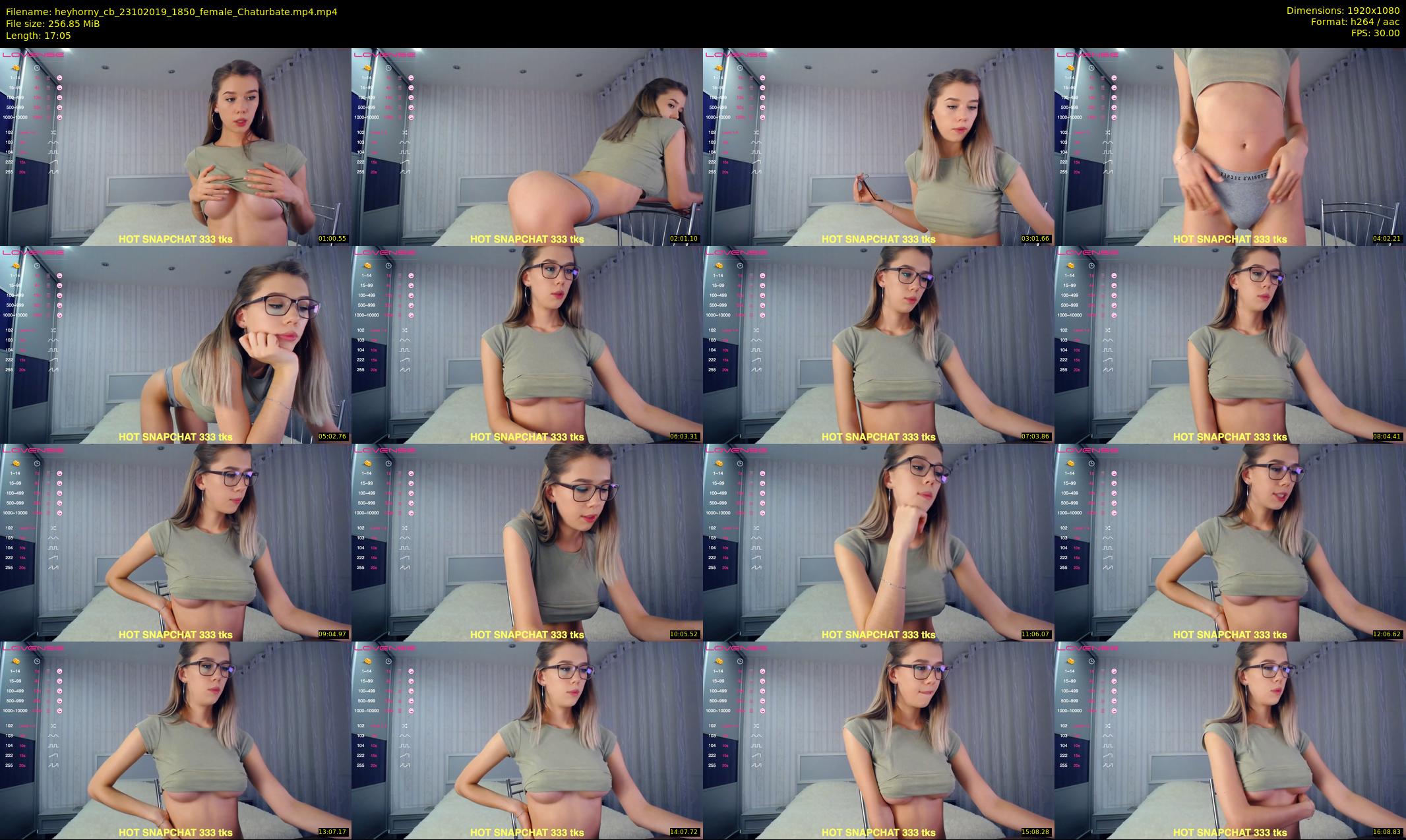 heyhorny_cb — 18 minute Chaturbate couple cam show recording, 1080p, Oct 23, 2019