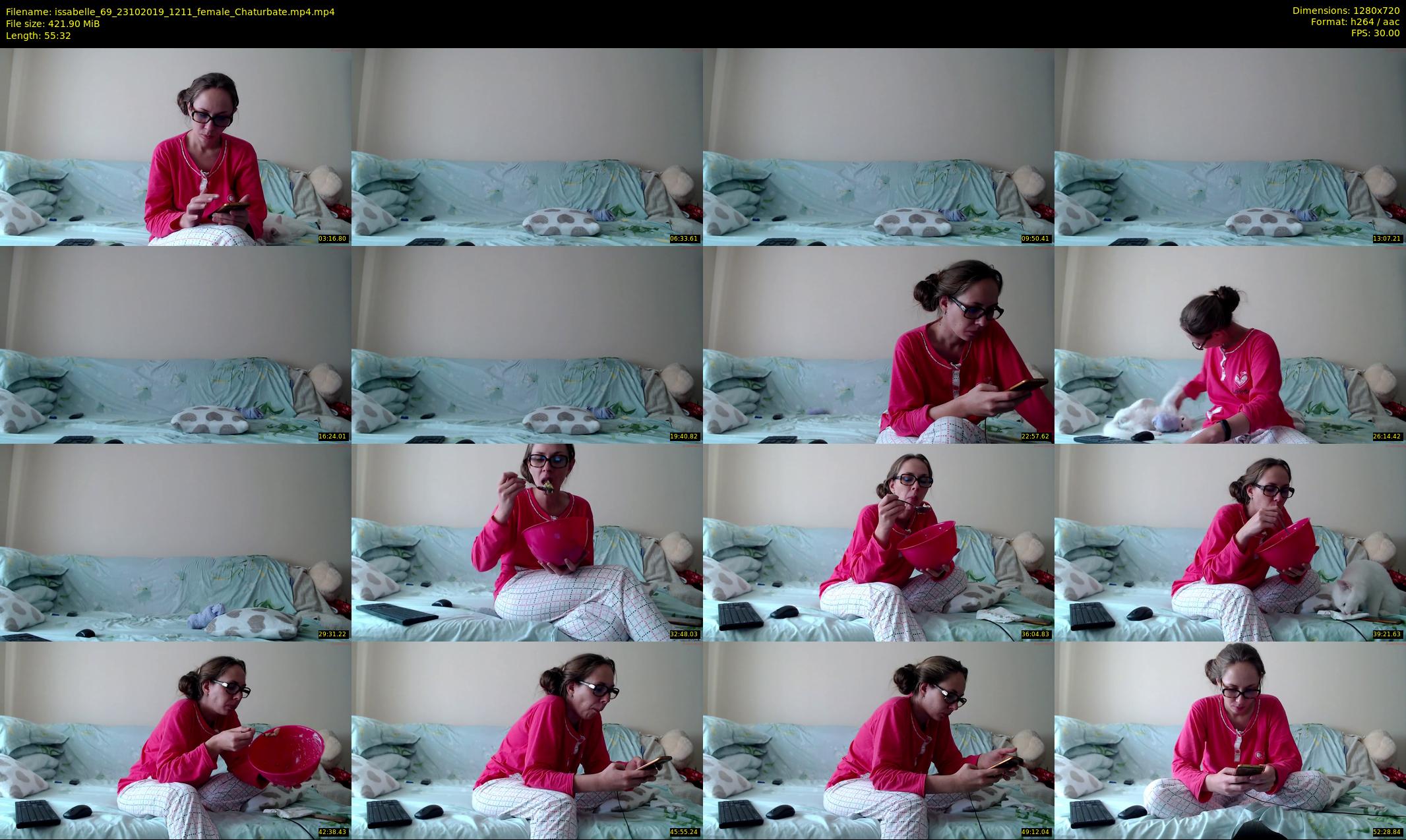 issabelle_69 — 56 minute Chaturbate couple cam show recording, 720p, Oct 23, 2019