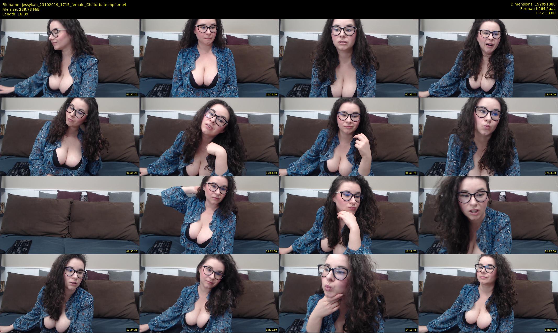 jessykah — 17 minute Chaturbate female cam show recording, 1080p, Oct 23, 2019
