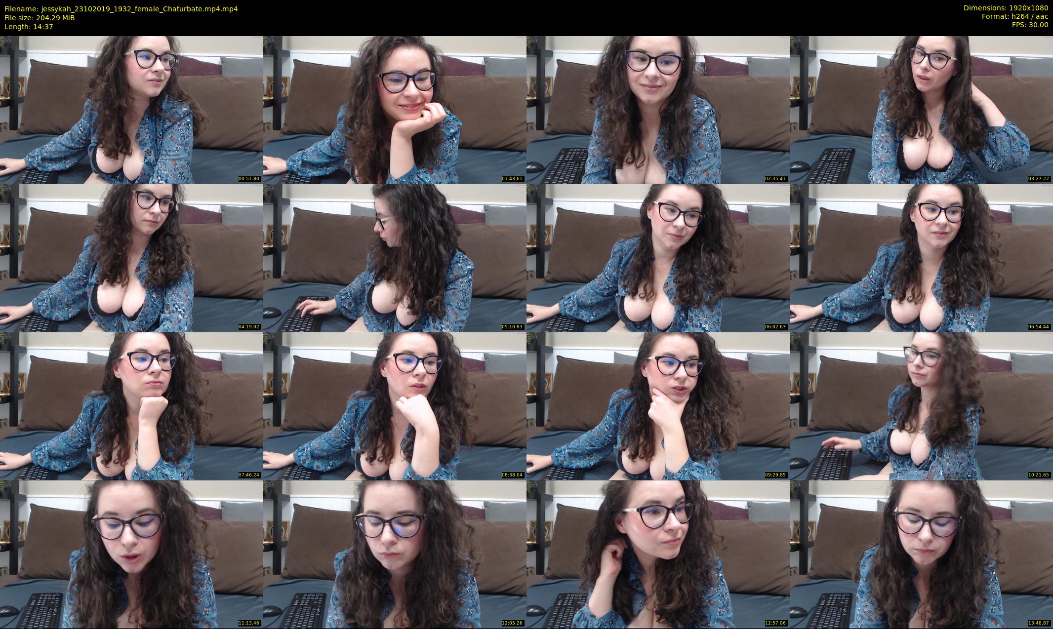 jessykah — 15 minute Chaturbate female cam show recording, 1080p, Oct 23, 2019