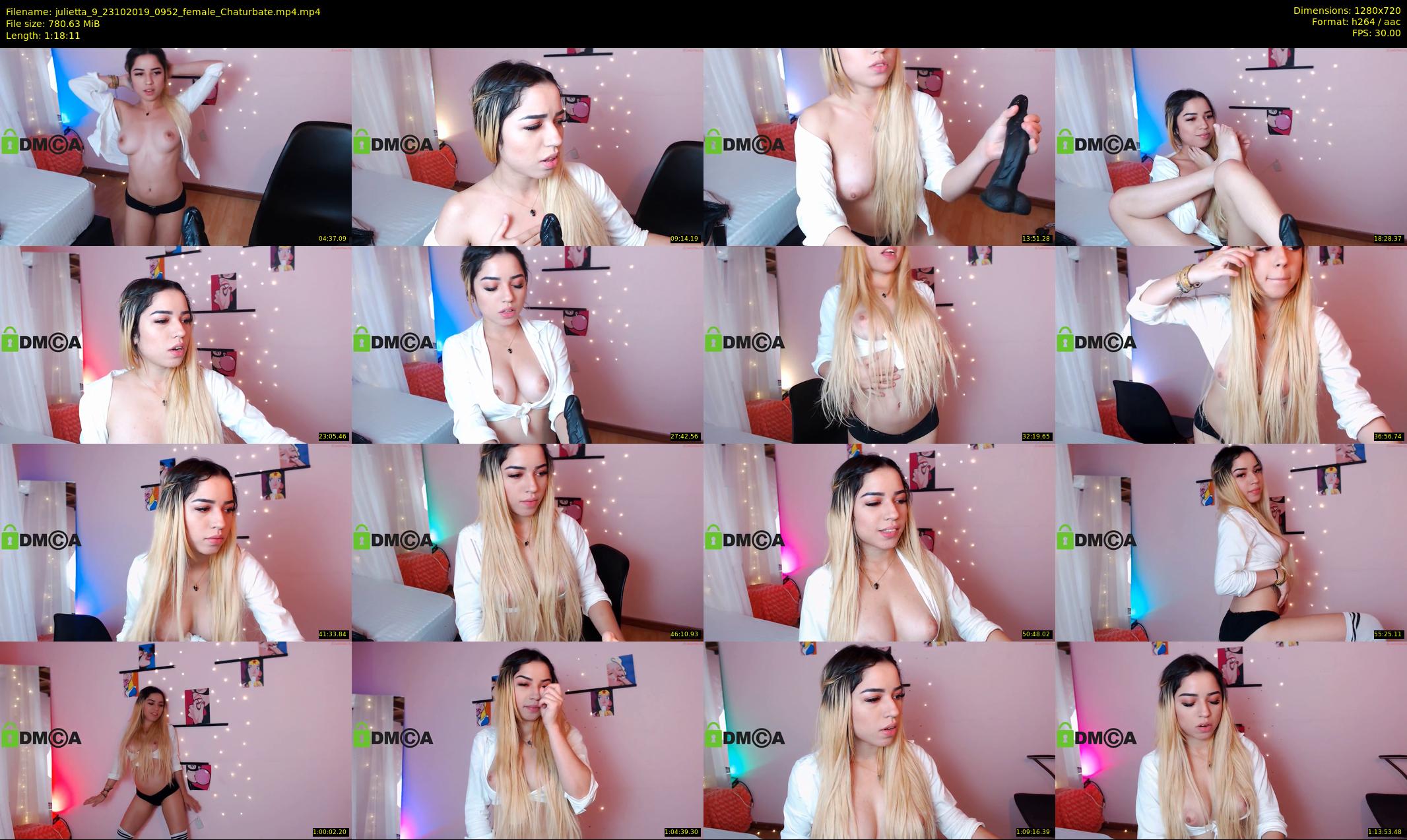 julietta_9 — 79 minute Chaturbate female cam show recording, 720p, Oct 23, 2019