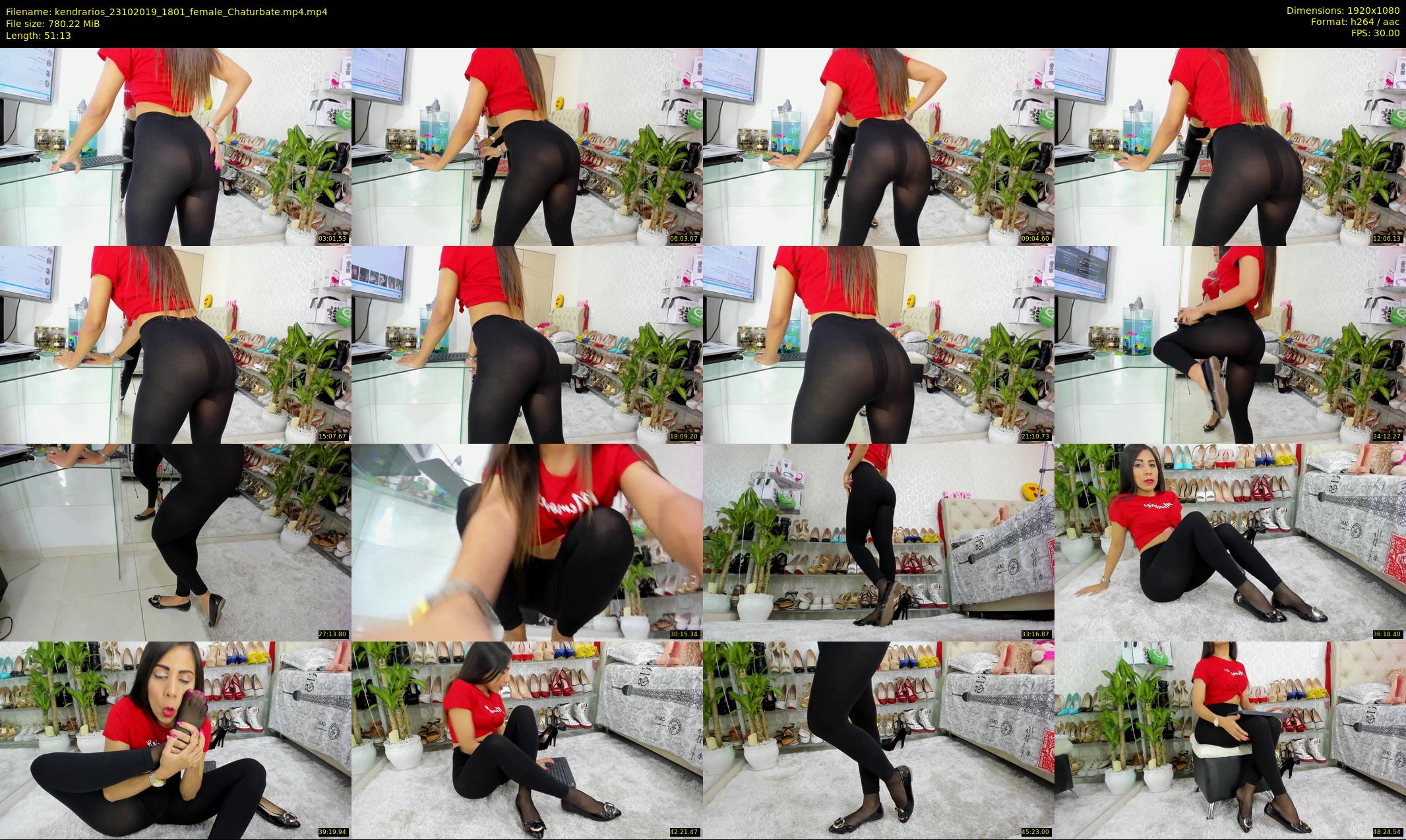 kendrarios — 52 minute Chaturbate female cam show recording, 1080p, Oct 23, 2019